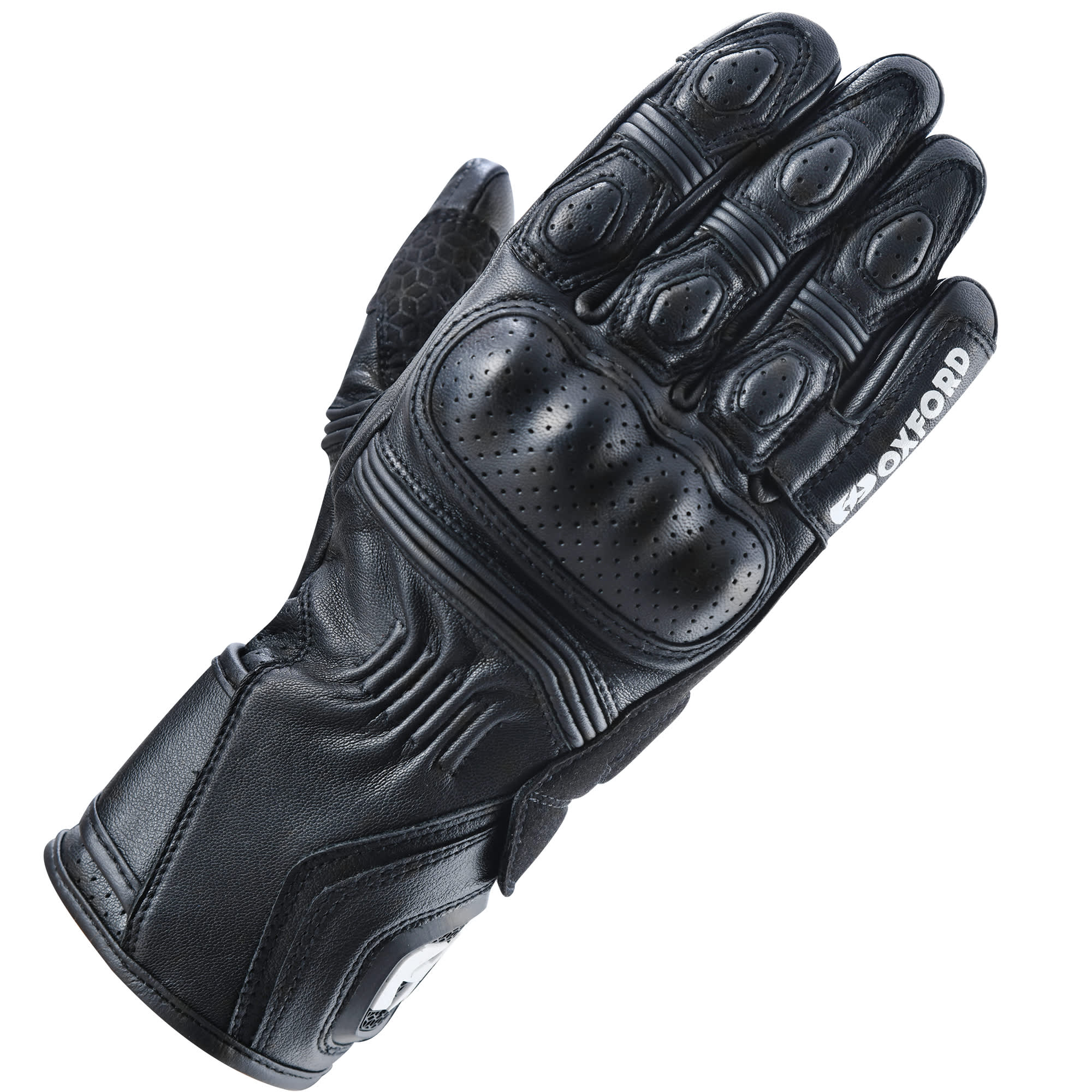 Oxford Clothing Oxford RP-5 2.0 Leather Gloves - Black