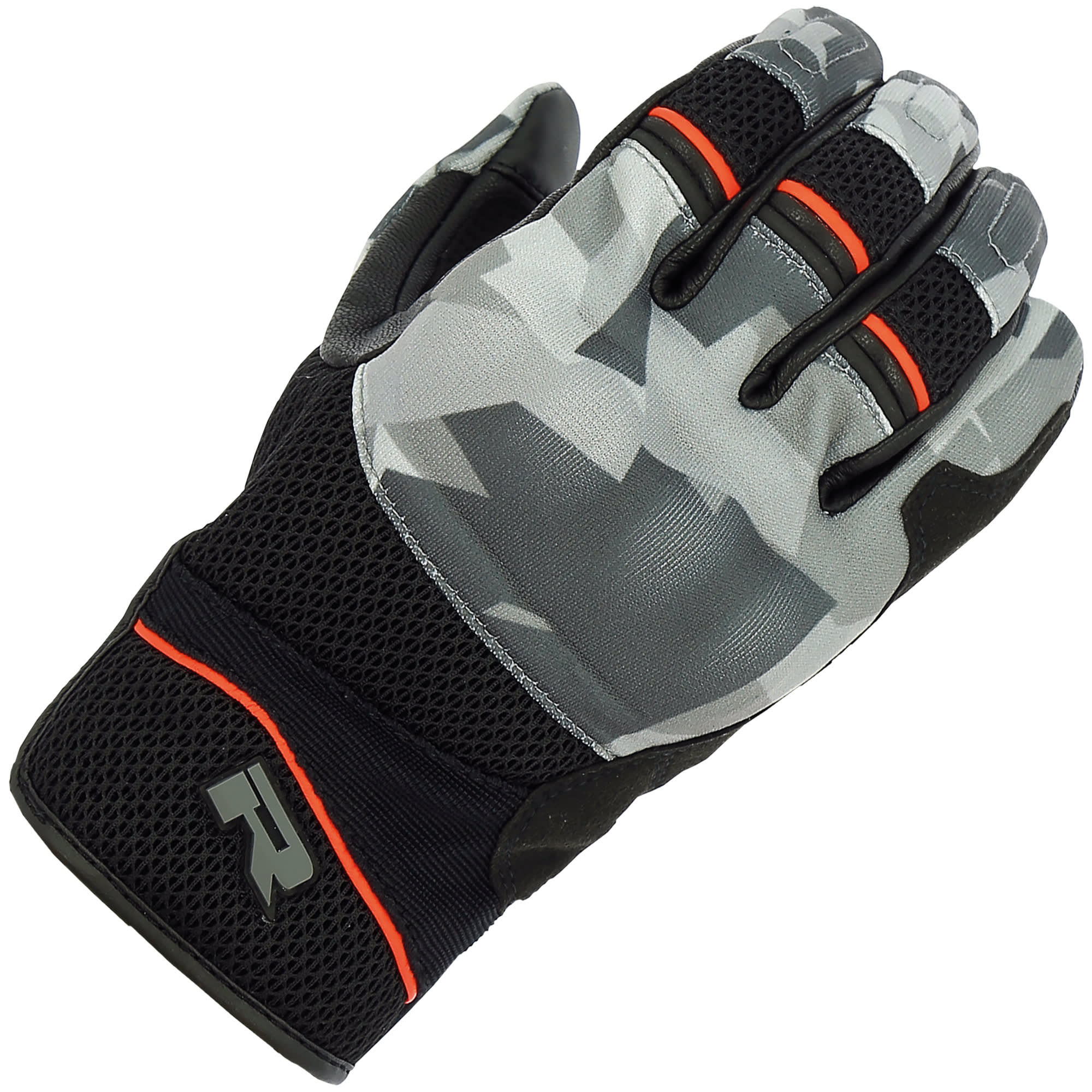Richa Richa Desert 2 Leather Gloves - Red / Camo