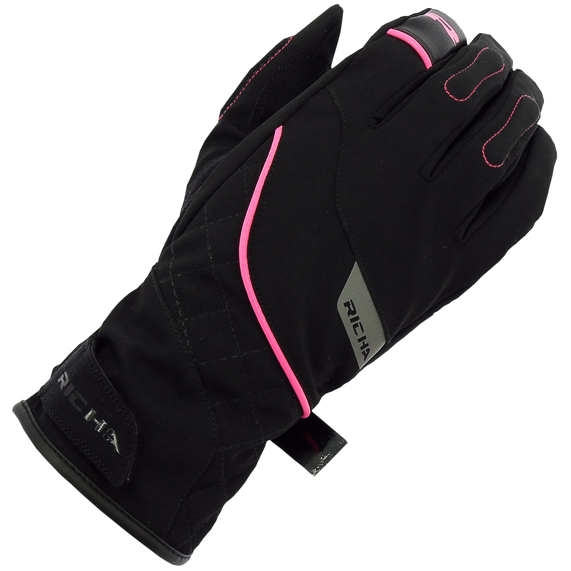 Richa Richa Ladies Tina 2 Textile Gloves - Black / Pink