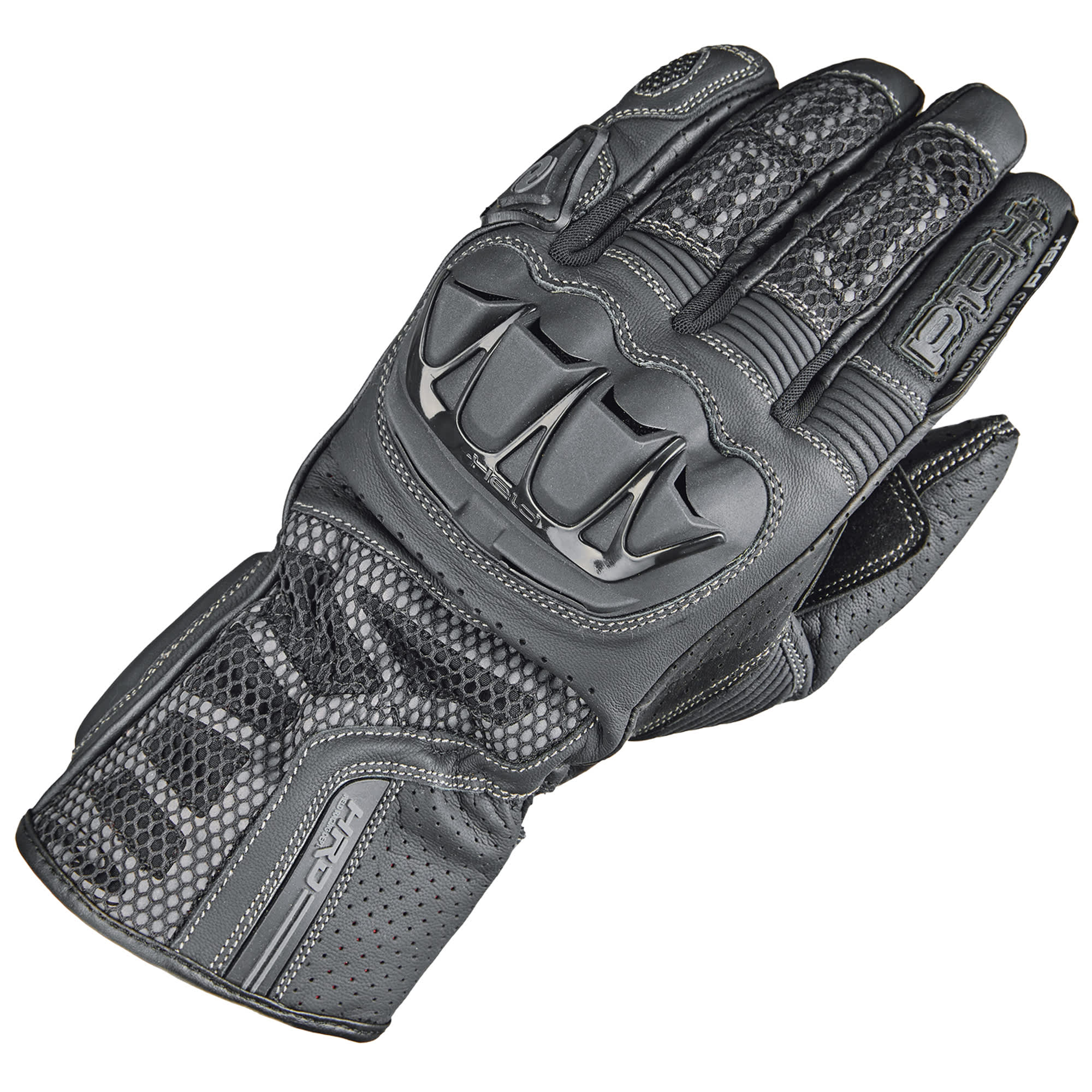 Held Held Air Stream 3.0 Leather & Textile Gloves - Black