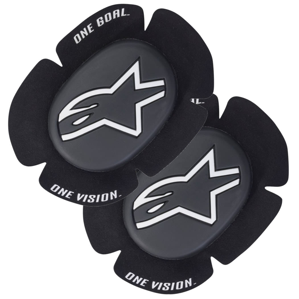 Alpinestars Alpinestars GP Sport Evo Knee Sliders - Black / White