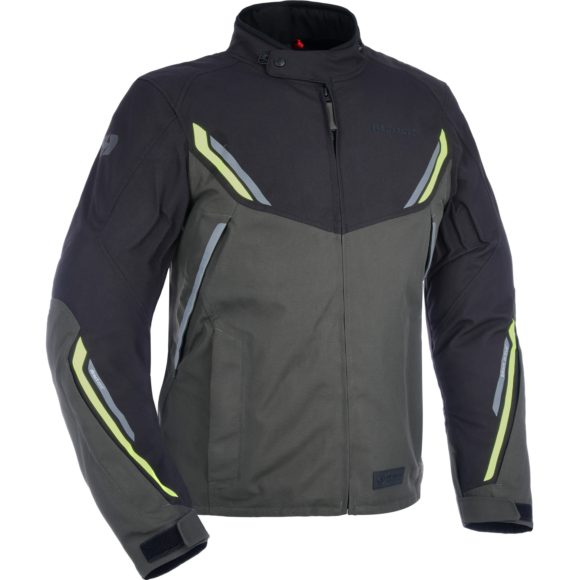 Oxford Clothing Oxford Hinterland Advanced Textile Jacket - Black / Grey / Fluo