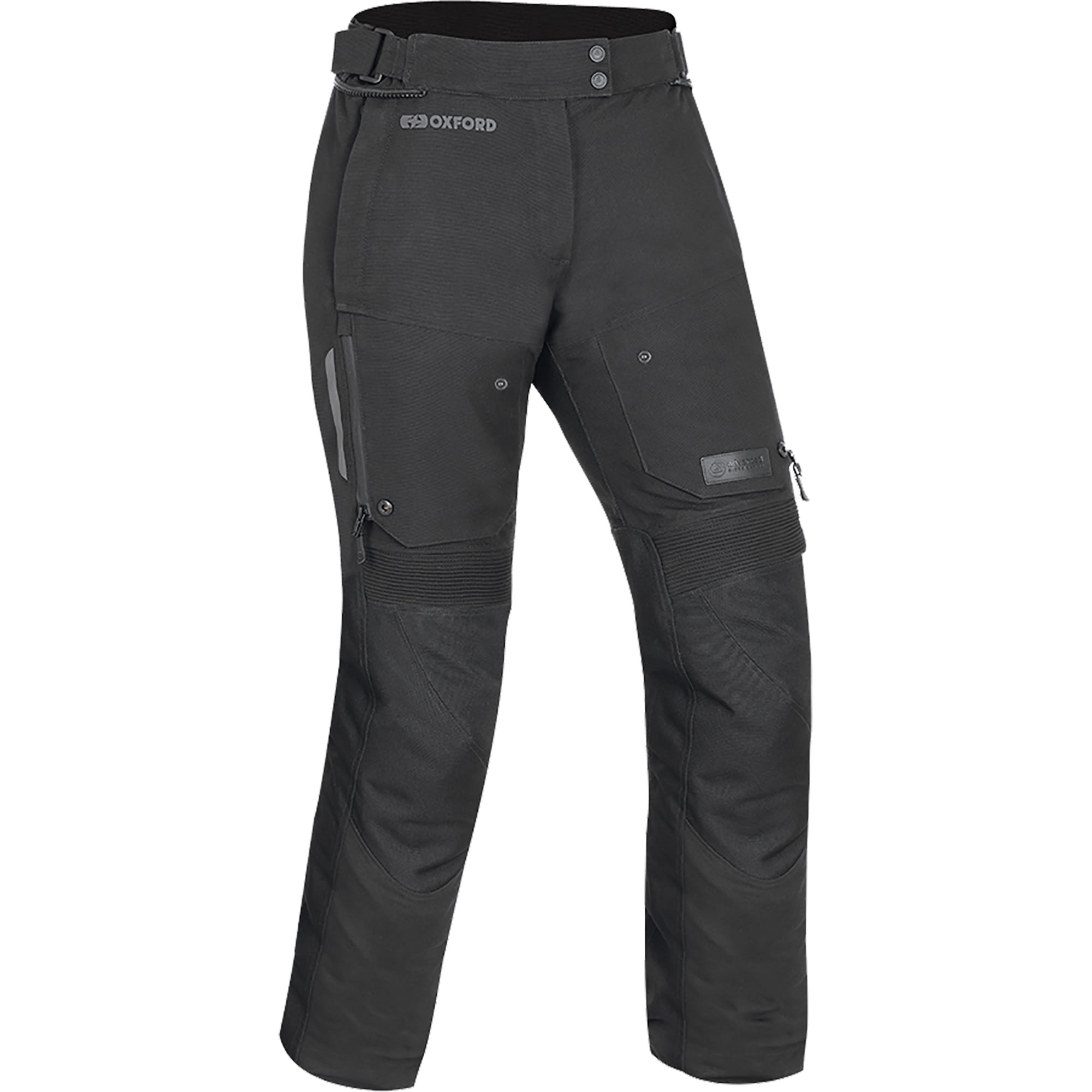 Oxford Clothing Oxford Ladies Mondial Textile Trousers - Black