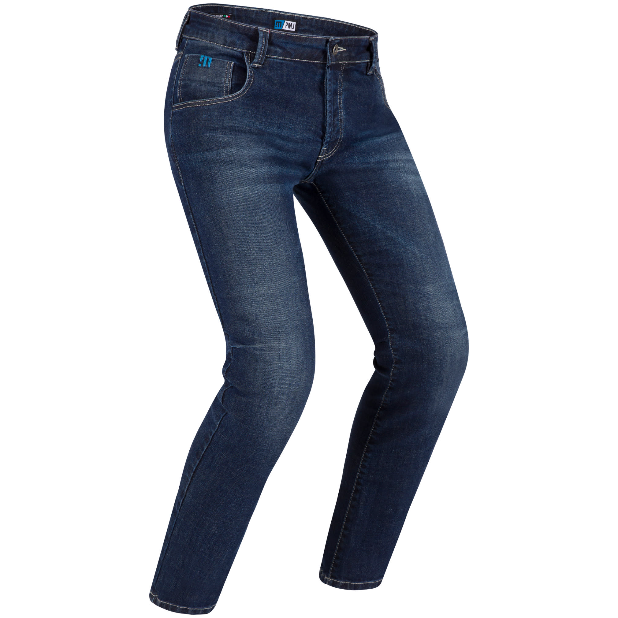 PMJ PMJ Ladies New Rider Stretch Denim Jeans - Blue