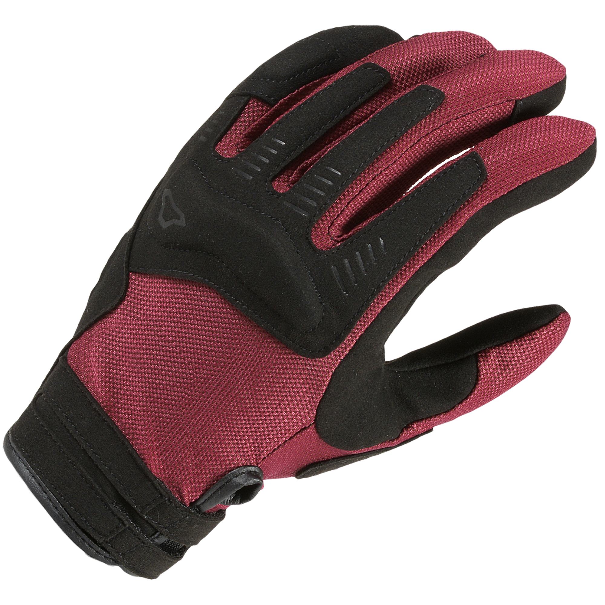 Macna Macna Ladies Darko Gloves - Bordeaux / Black