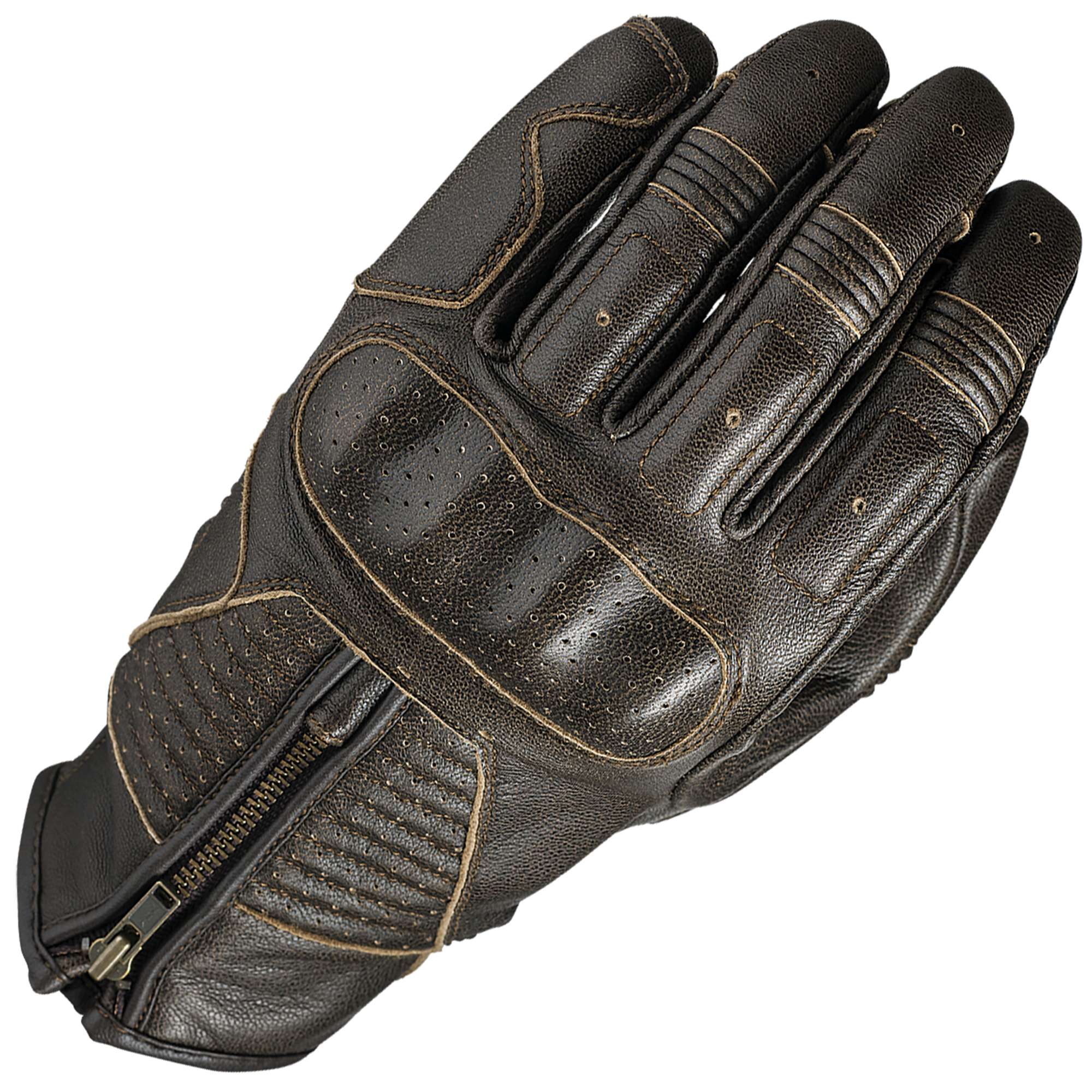 Five Five Kansas Leather Gloves - Brown