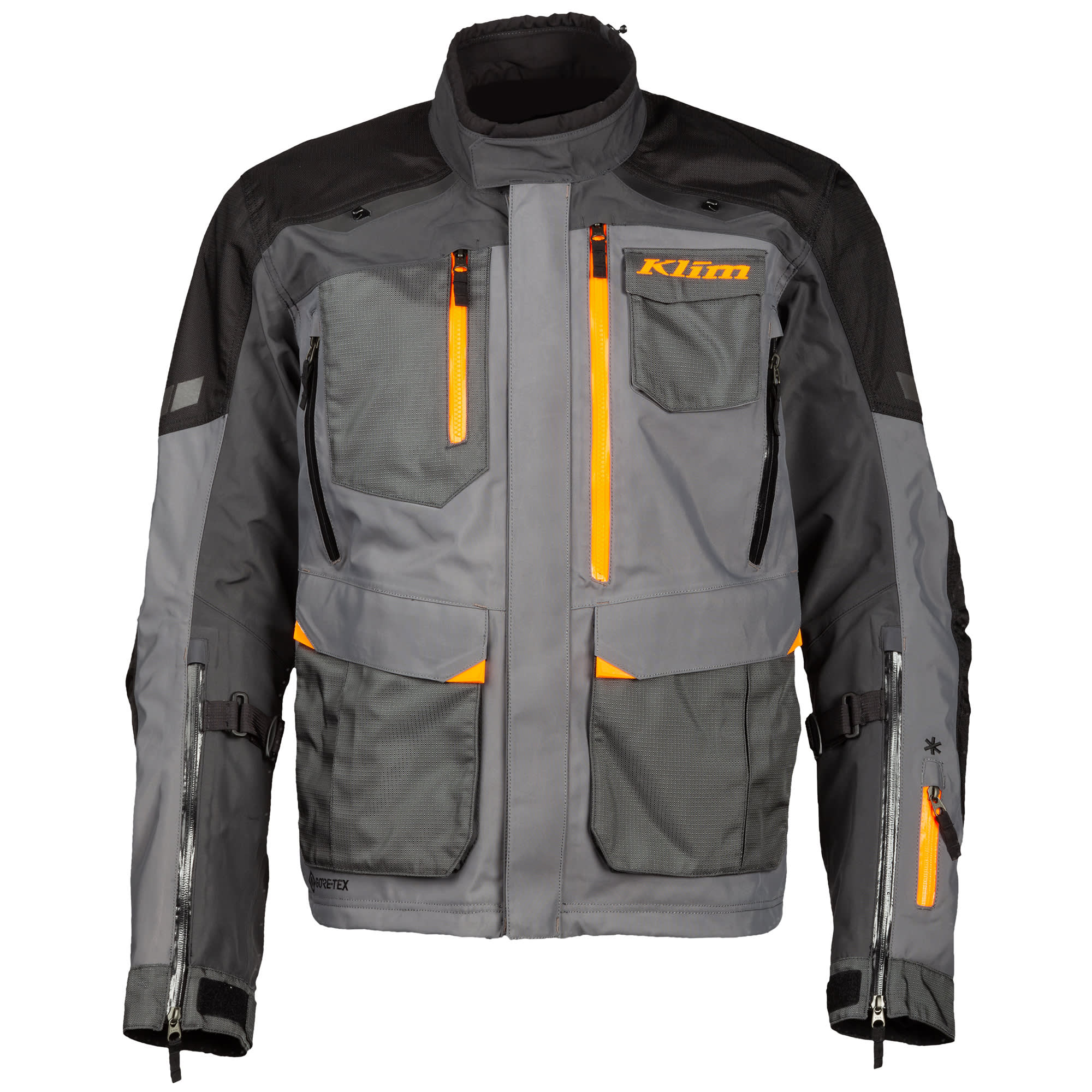Klim Carlsbad V3 Gore-Tex CE Textile Jacket - Asphalt / Strike