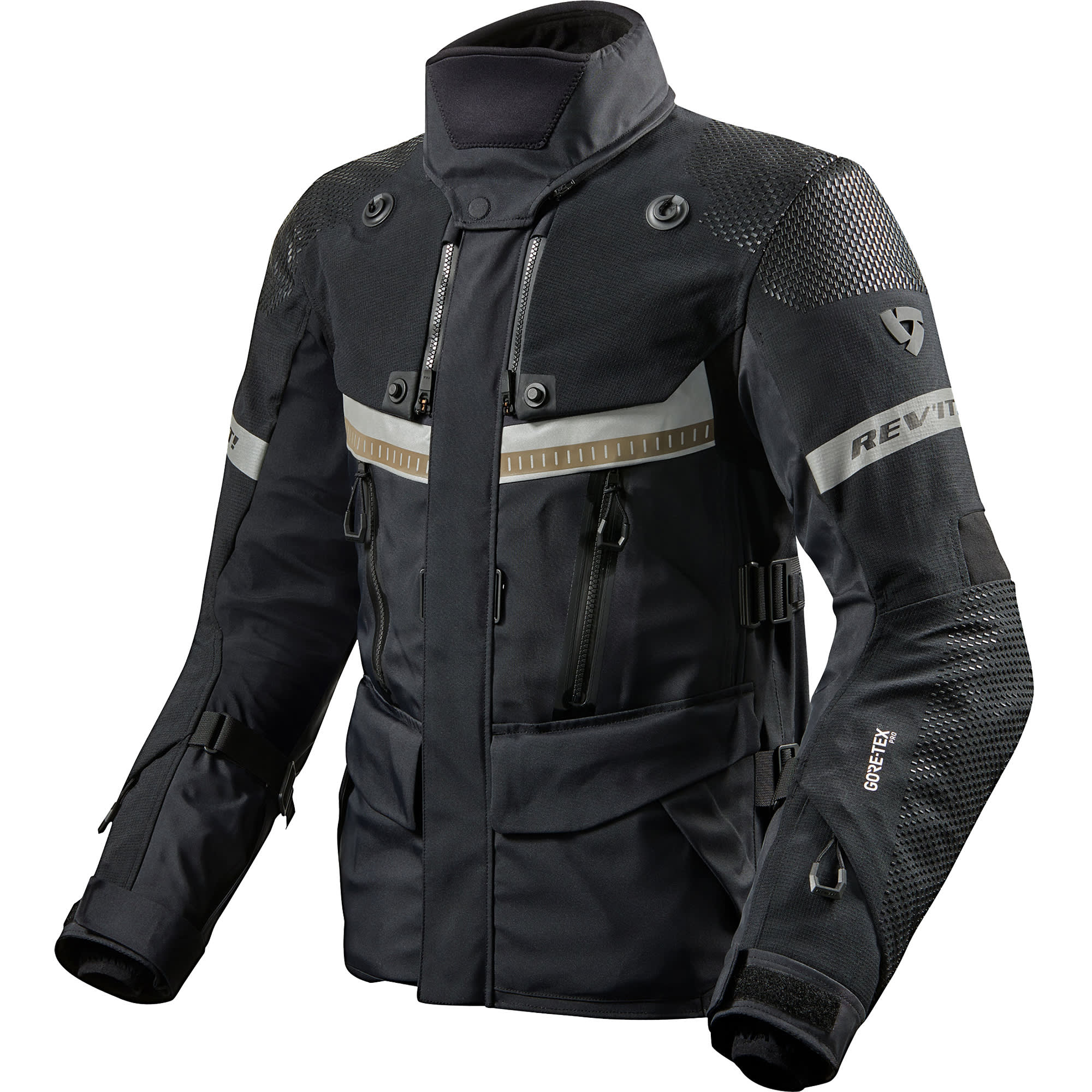 Rev'it Rev'it Dominator 3 Gore-Tex Textile Jacket - Black
