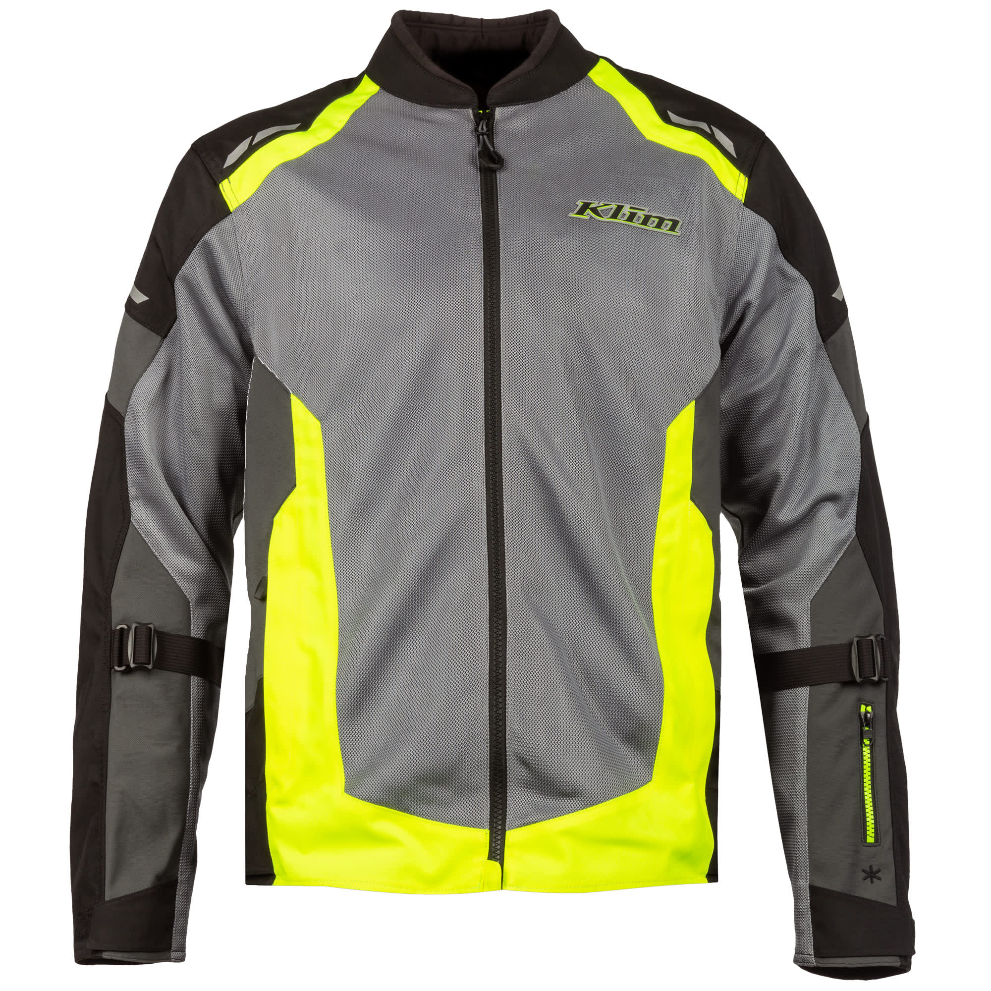 Klim Klim Induction V4 Textile Jacket - Hi Vis / Monument Grey
