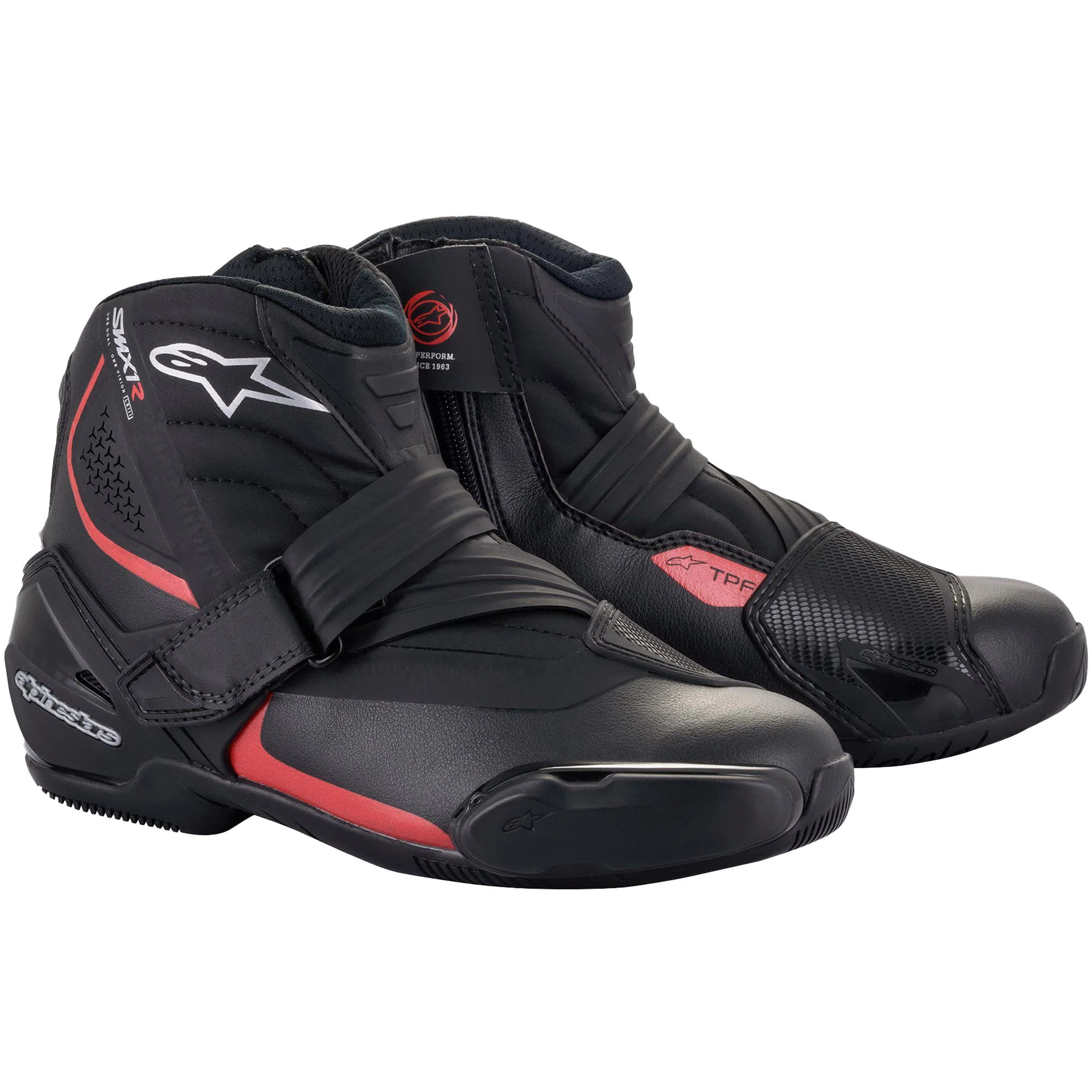 Alpinestars Alpinestars SMX-1 R V2 Boots - Black / Red