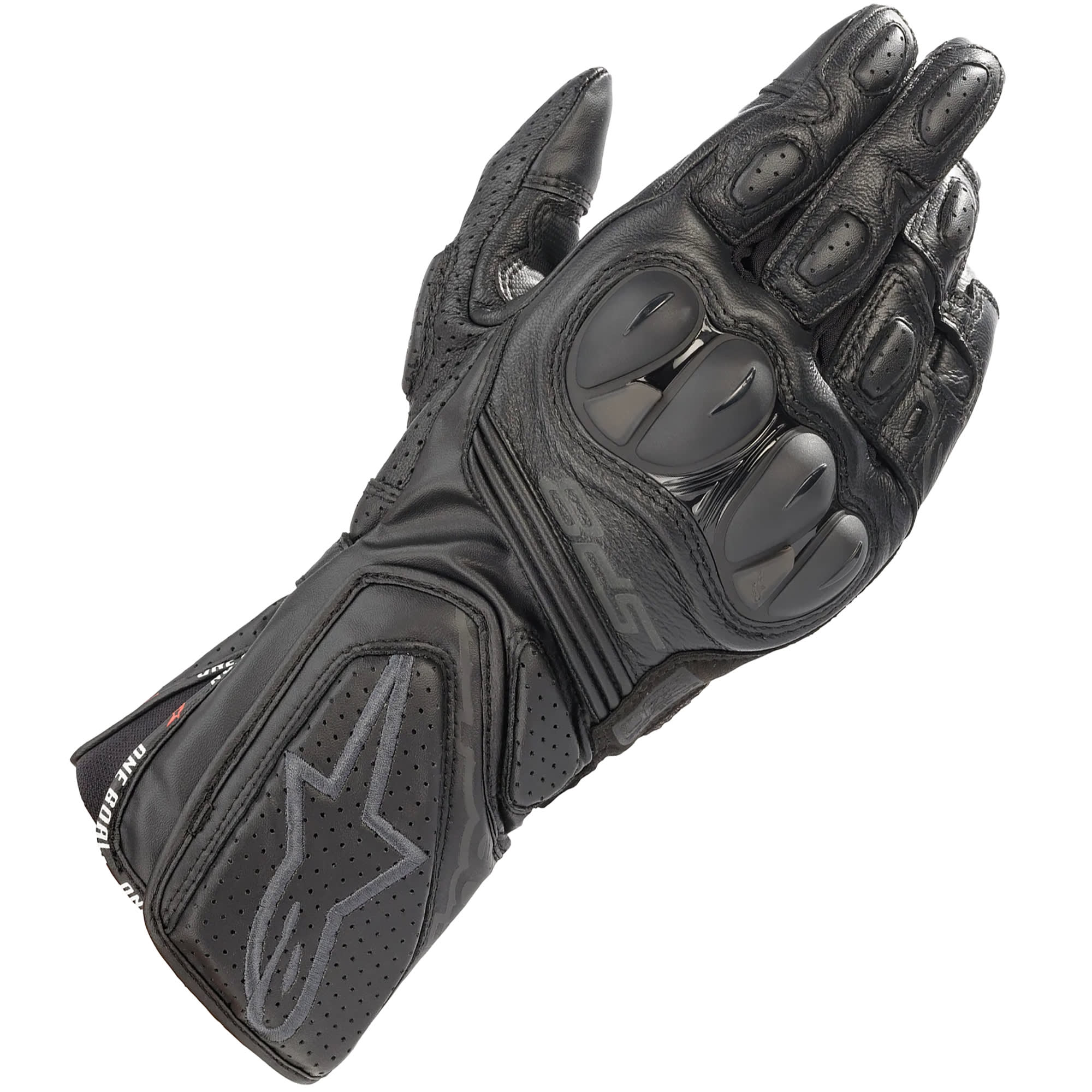 Alpinestars Alpinestars SP-8 V3 Leather Gloves - Black / Black