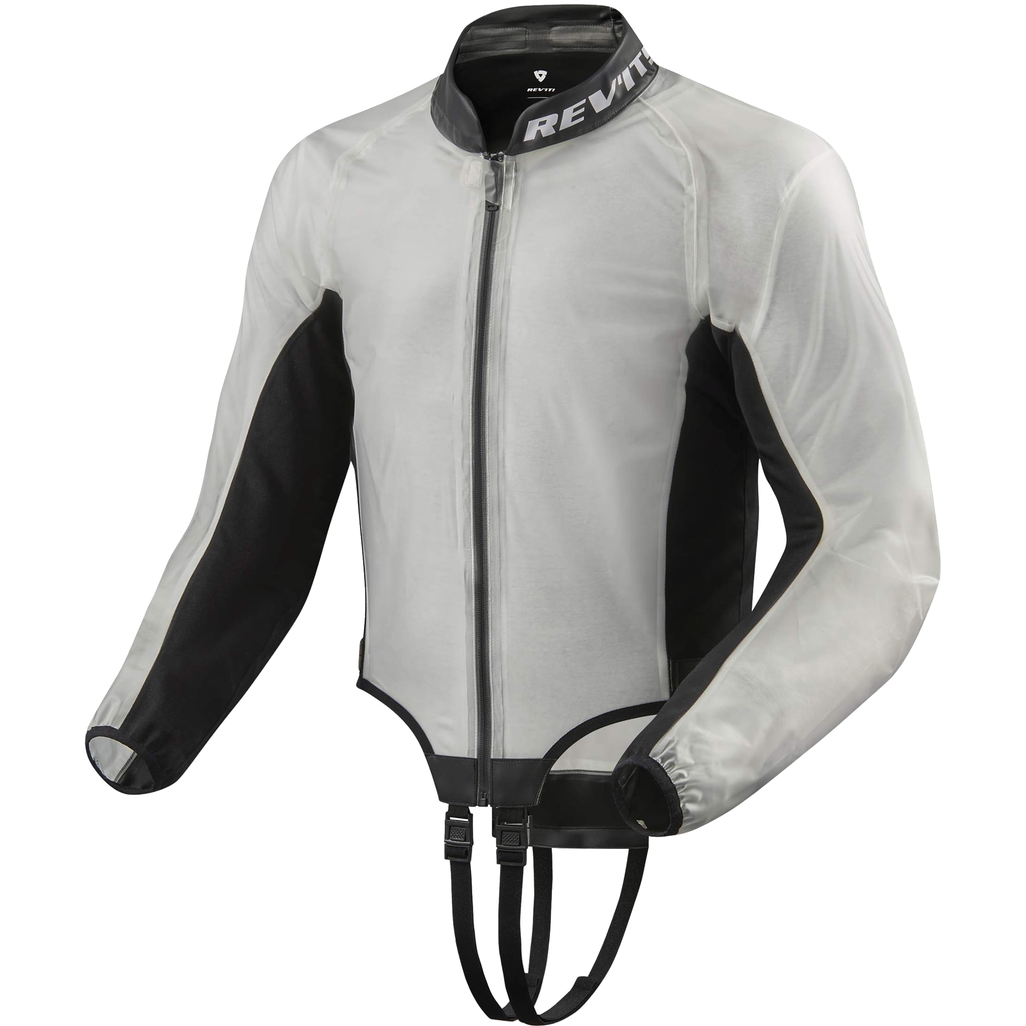 Rev'it Rev'it Trackmaster H2O Rain Jacket - Transparent Black
