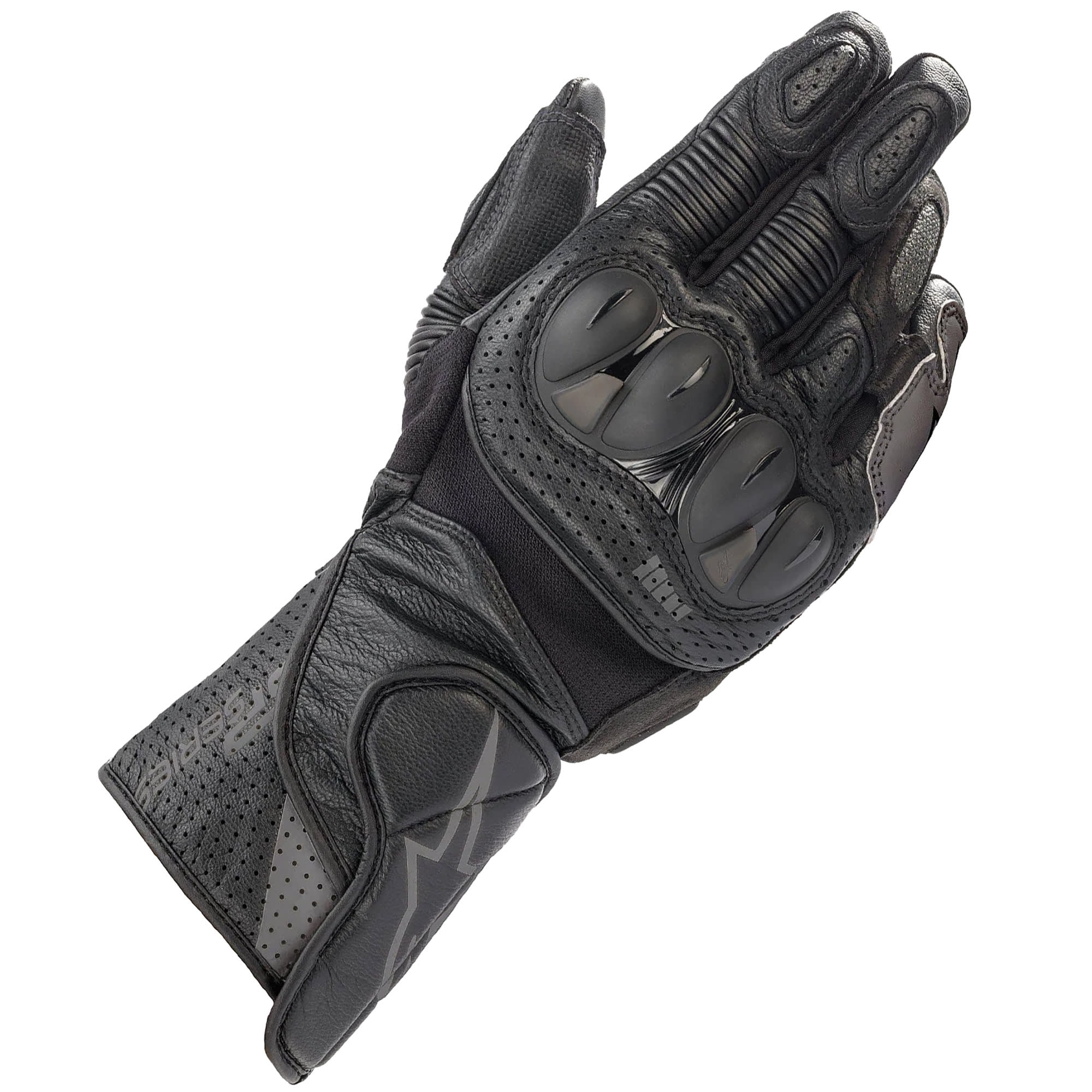 Alpinestars SP-2 V3 Leather Gloves - Black / Anthracite - FREE UK