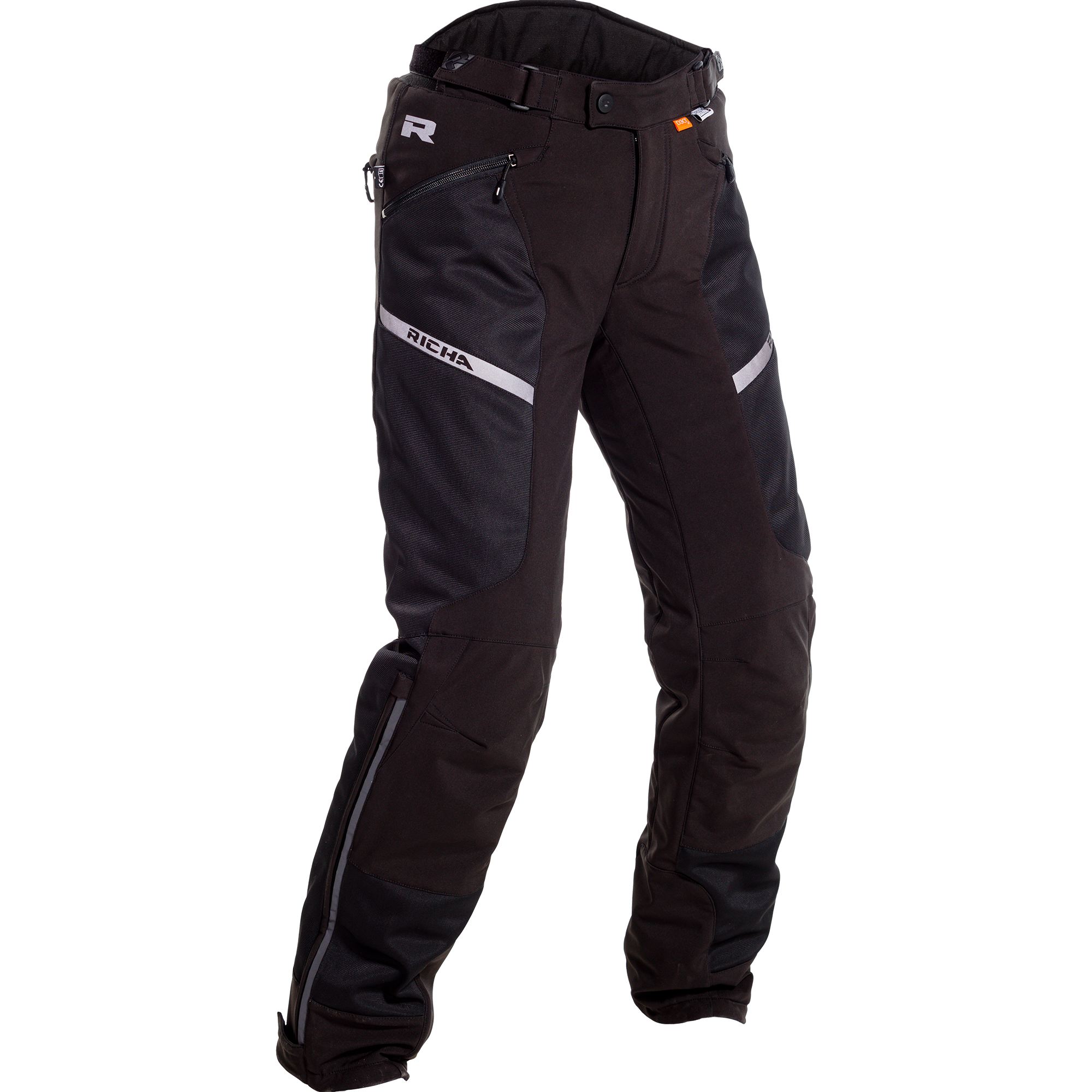 Richa Richa Ladies Softshell Mesh WP Textile Trousers - Black
