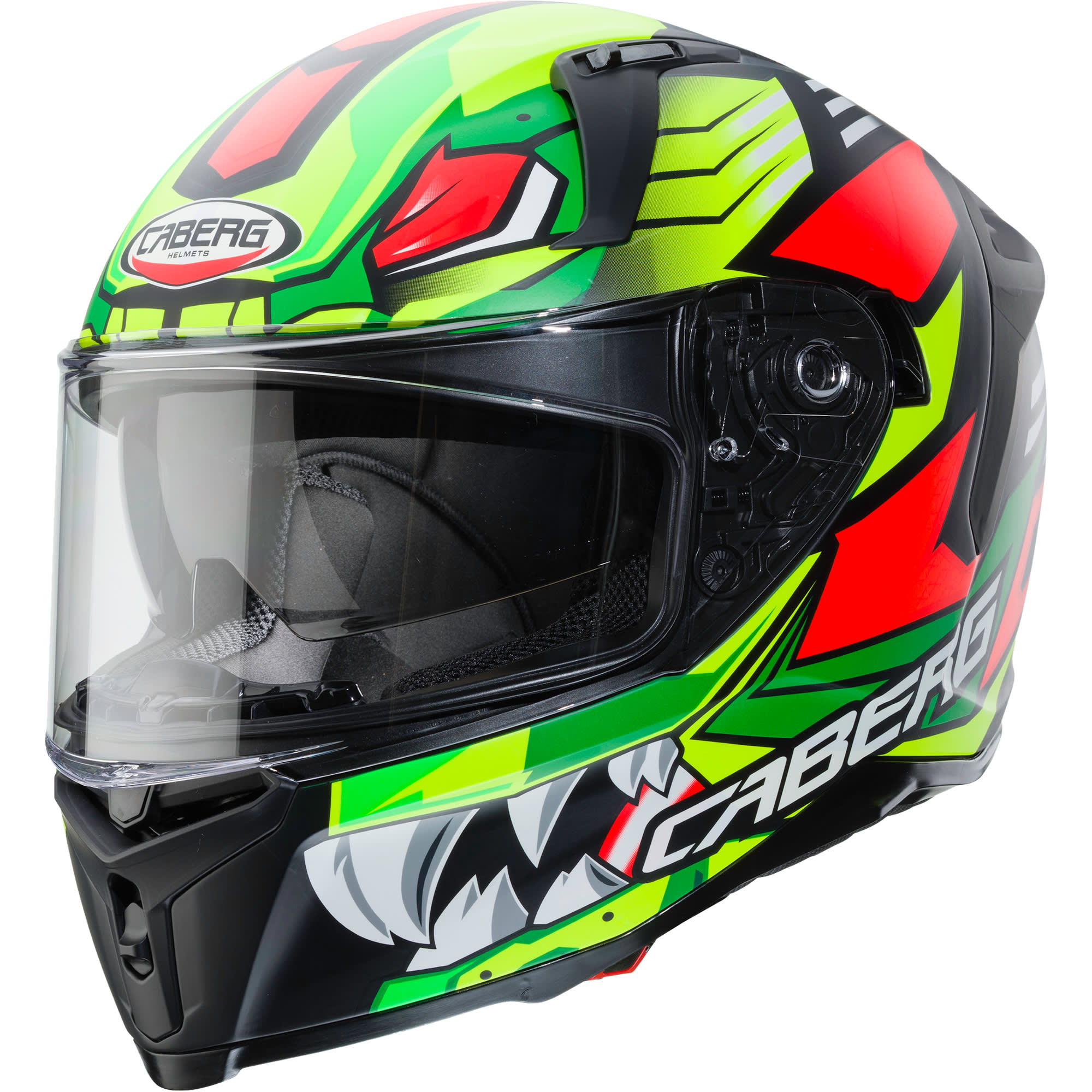 Caberg Caberg Avalon - Giga Matt Black / Fluo Yellow / Fluo Red