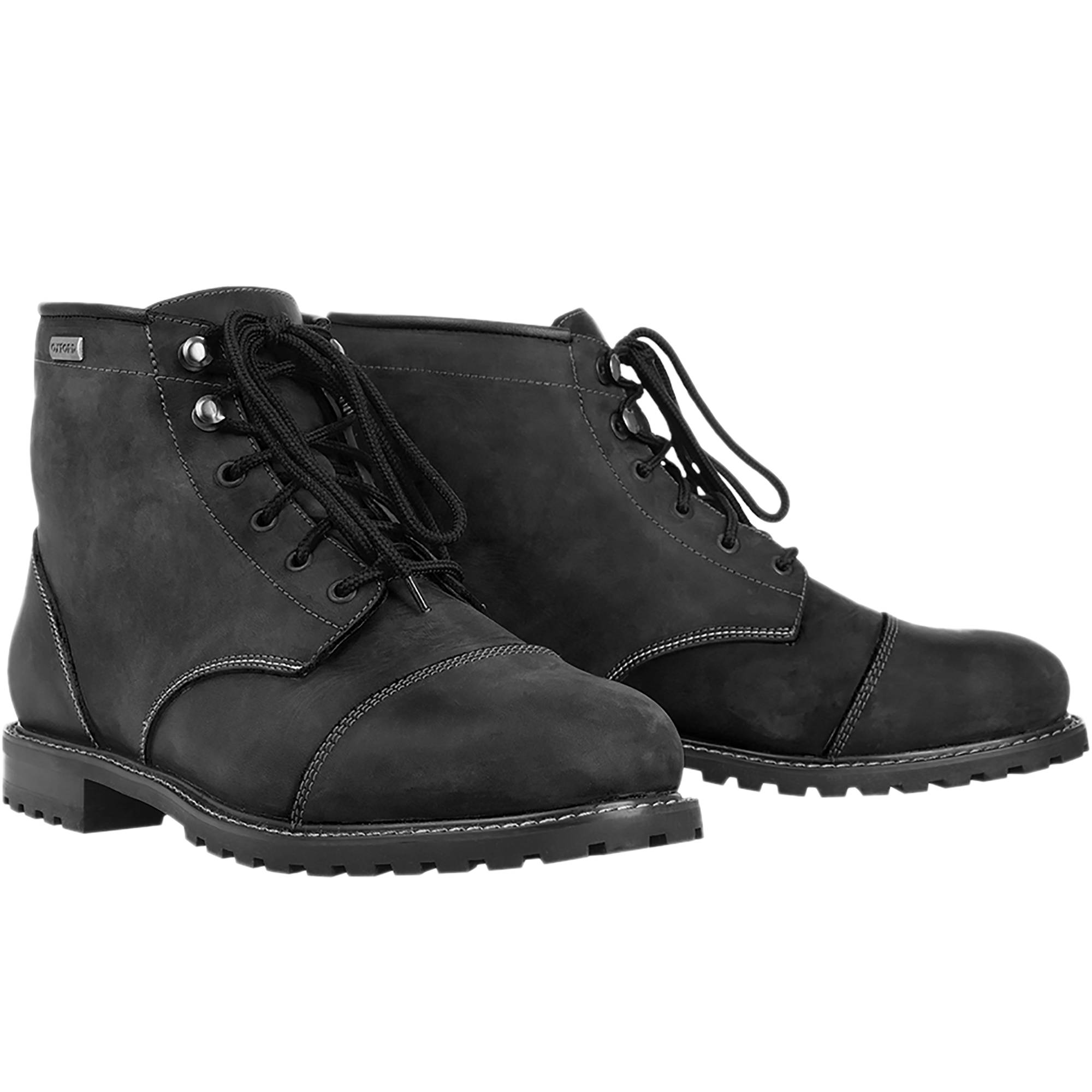 Oxford Clothing Oxford Hardy Leather Boots - Charcoal