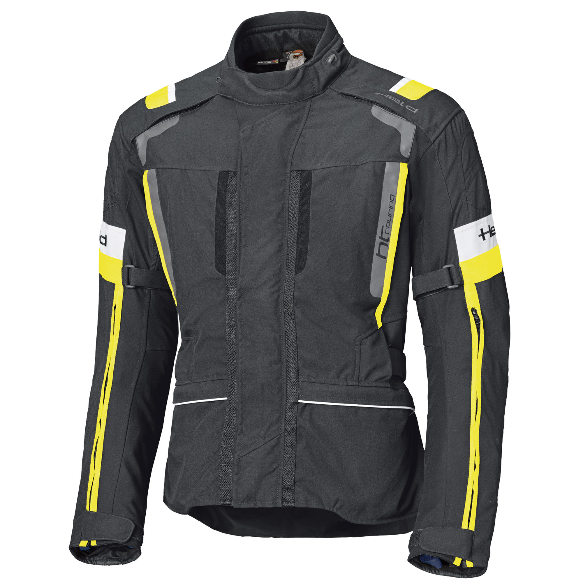 Held Held 4-Touring II Textile Jacket - Black / Fluorescent Yellow