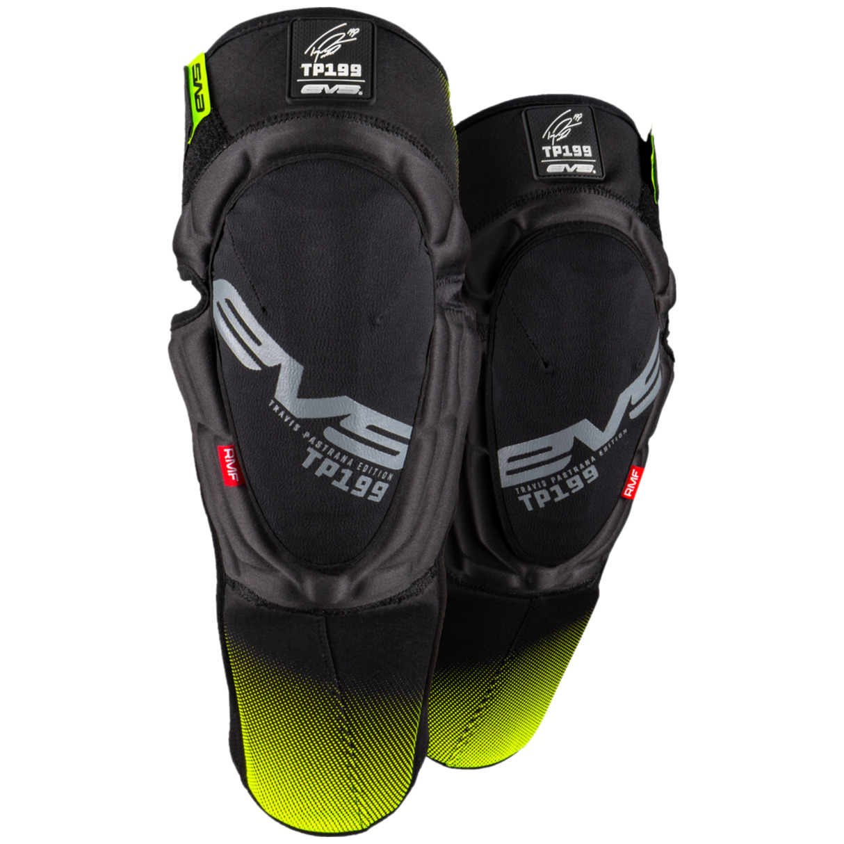 EVS Sports EVS Youth TP199 Knee Guards - Black / Hi-Viz