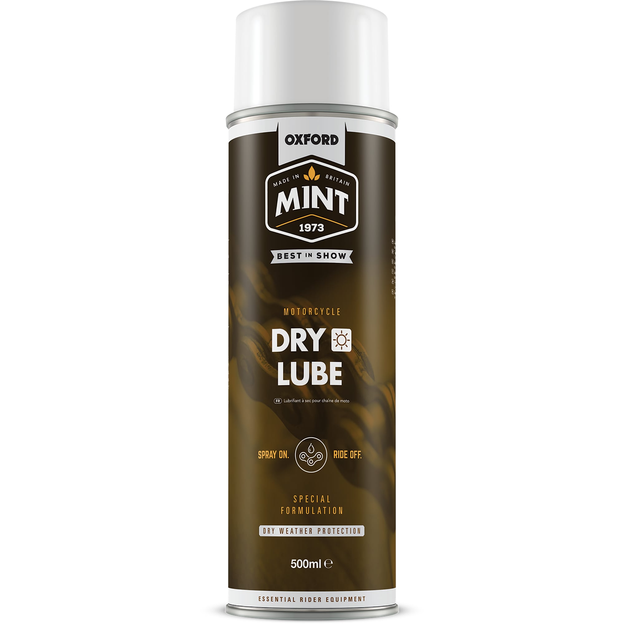Oxford Oxford Mint Dry Weather Lube - 500ml