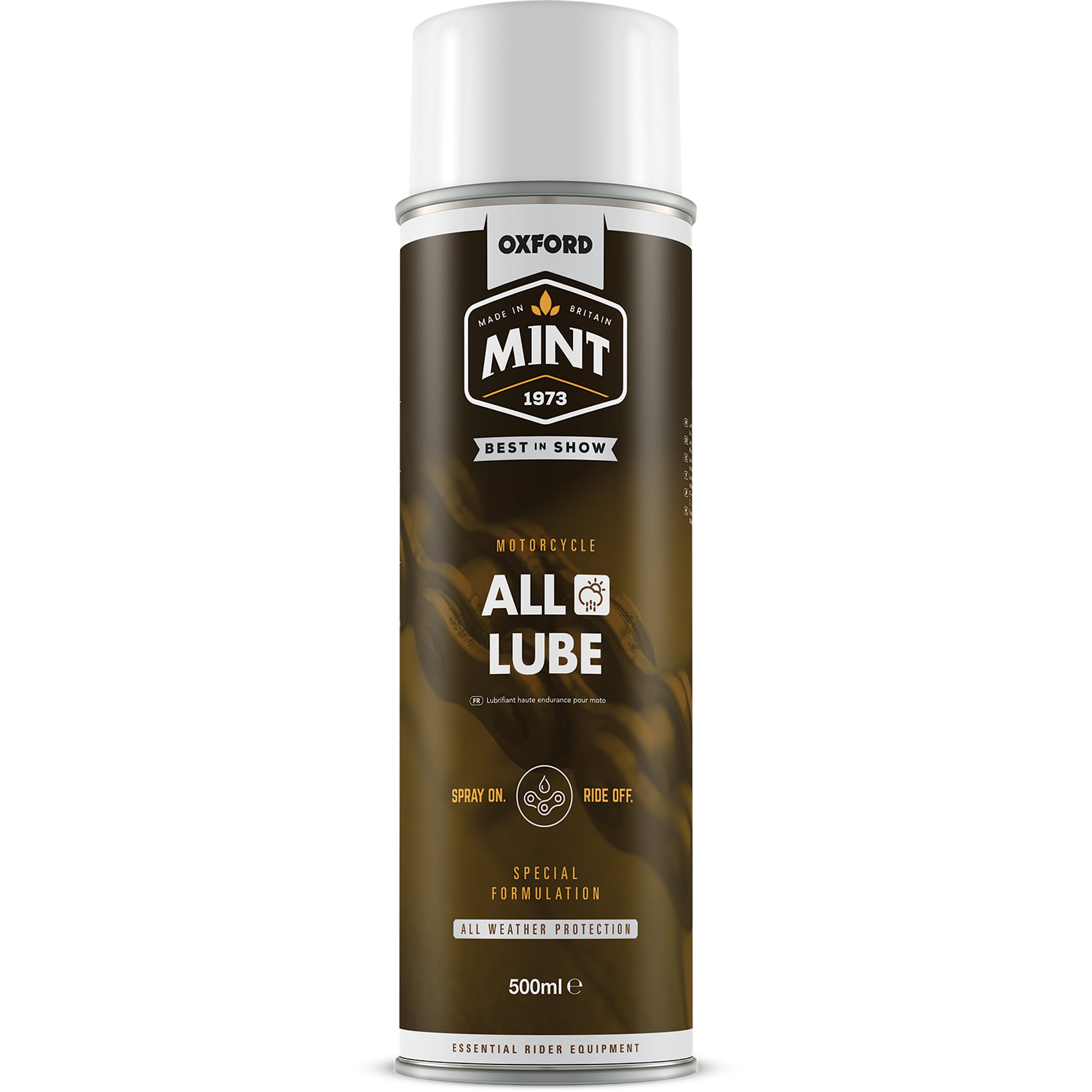 Oxford Oxford Mint All Weather Lube - 500ml