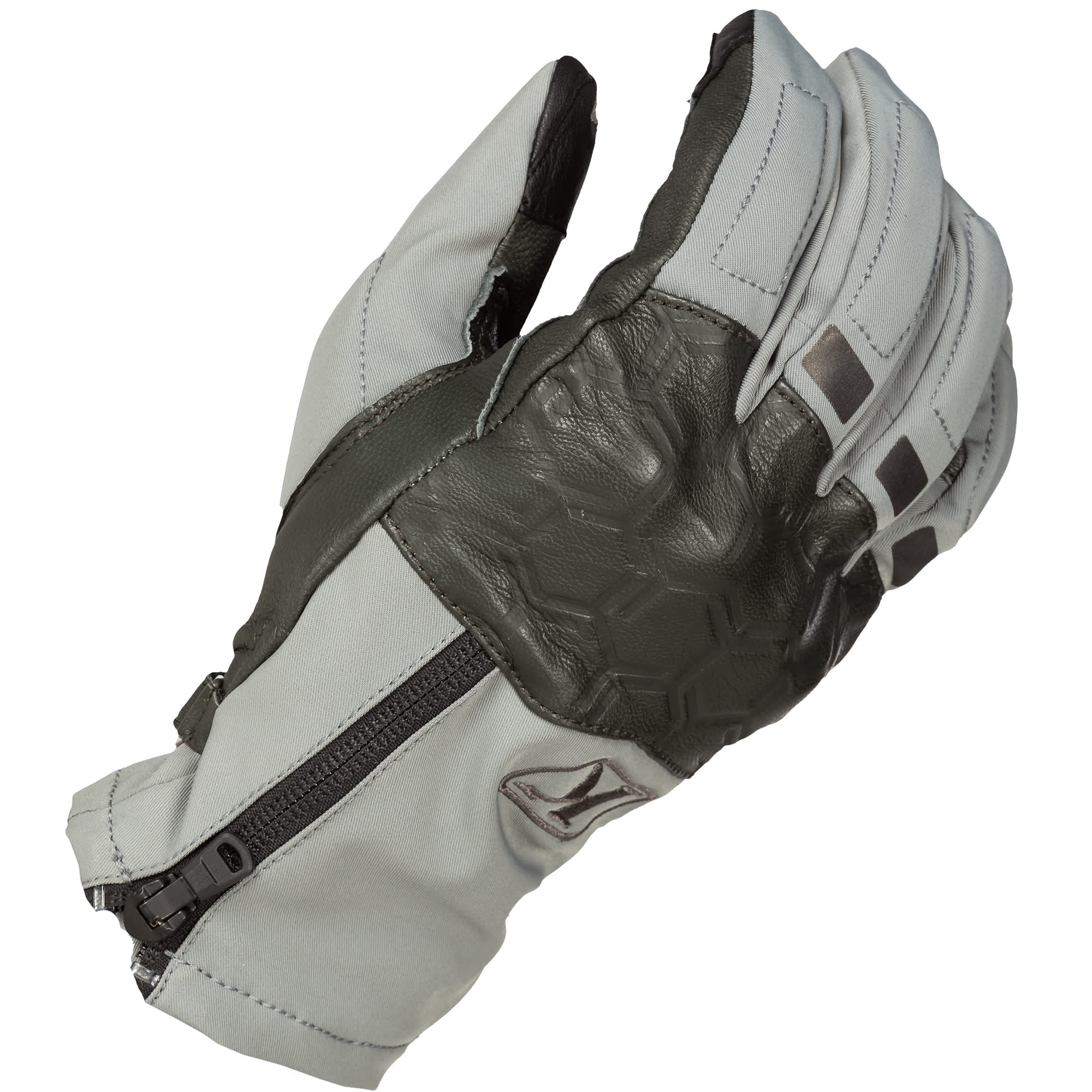Klim Klim Vanguard V2 Gore-Tex Short Leather Gloves - Monument Grey
