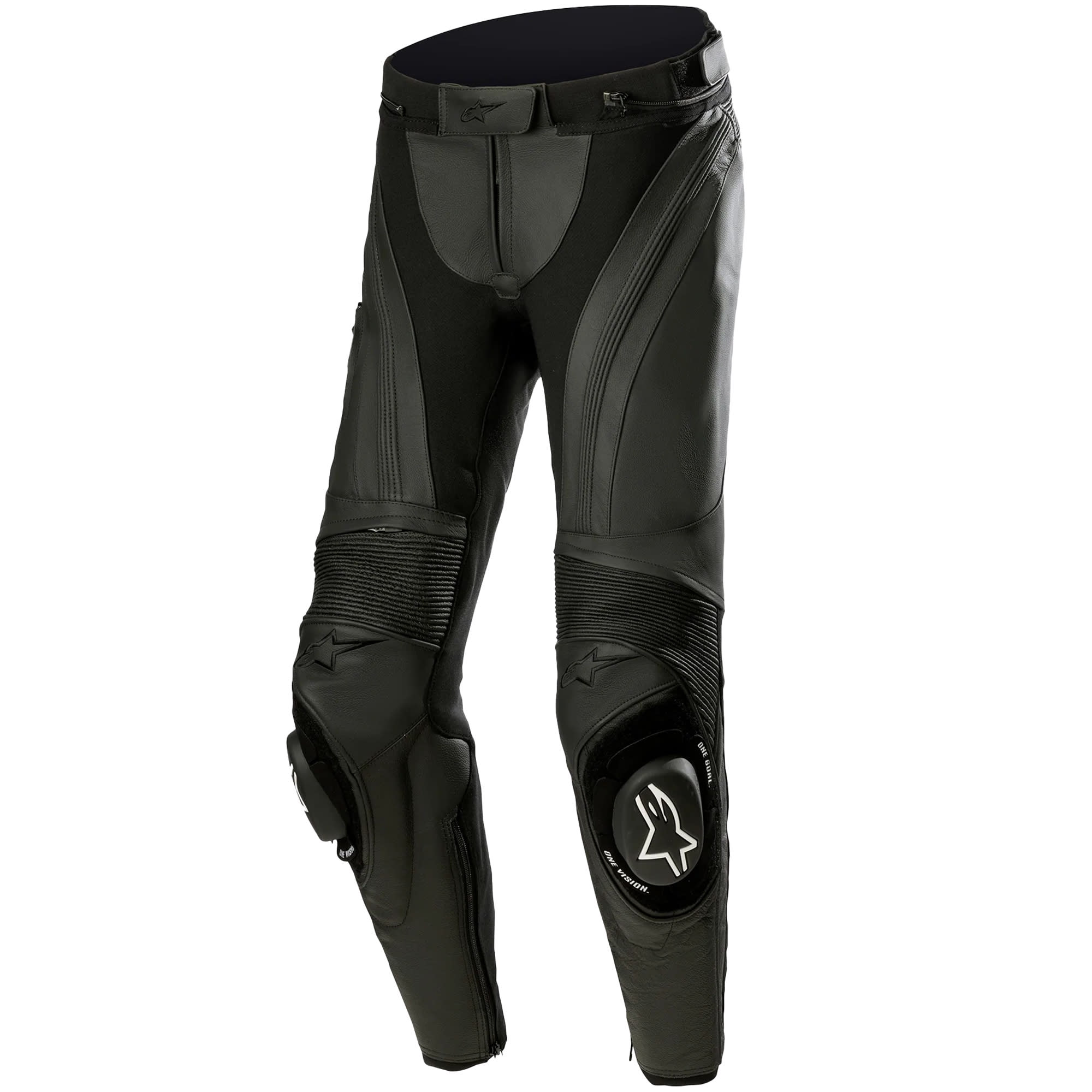 Alpinestars Alpinestars Stella Missile V3 Leather Trousers - Black / Black