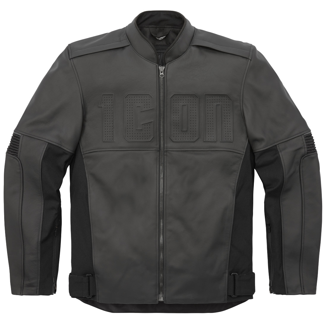 Icon Motorhead 3 Stealth CE Leather Jacket - Black - FREE UK DELIVERY