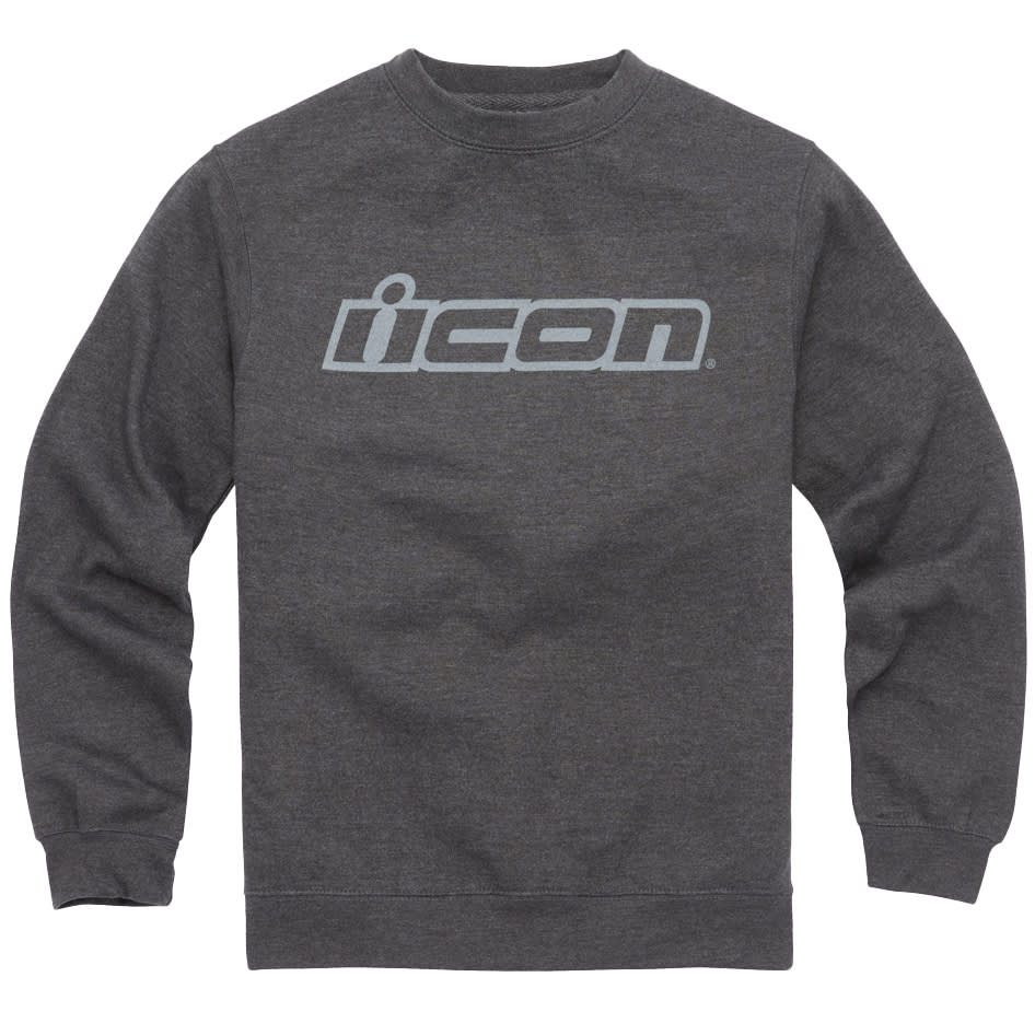 Icon Icon Slant Sweatshirt - Charcoal