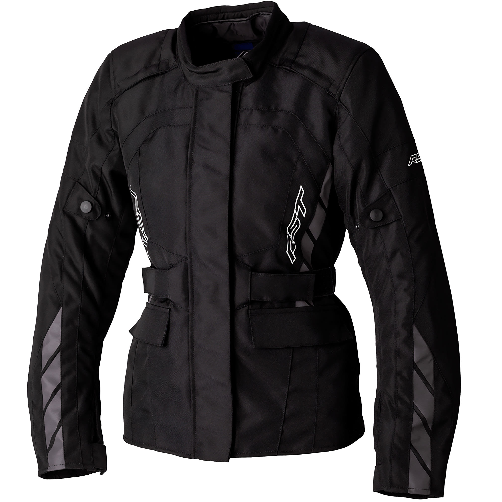 RST RST Ladies Alpha 5 CE Textile Jacket - Black / Black