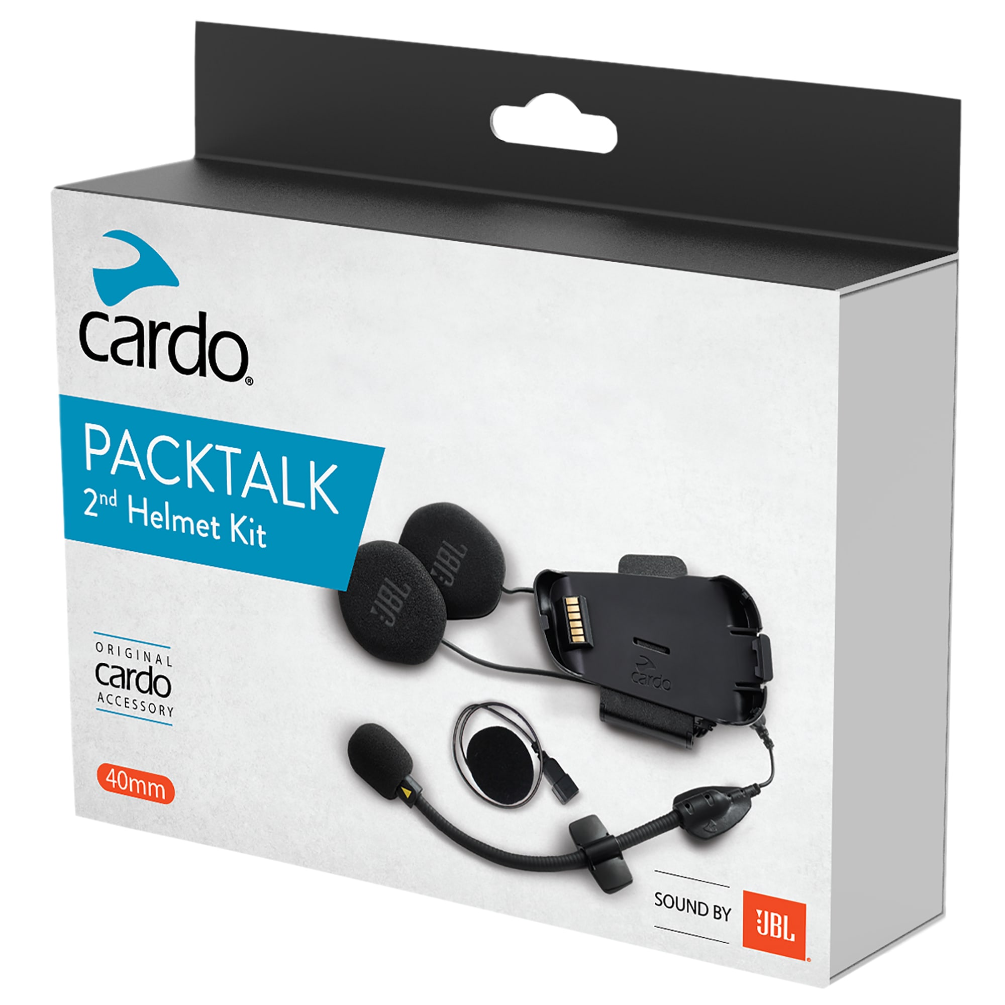 Cardo Cardo 2nd Helmet JBL Kit - Packtalk Bold / Black