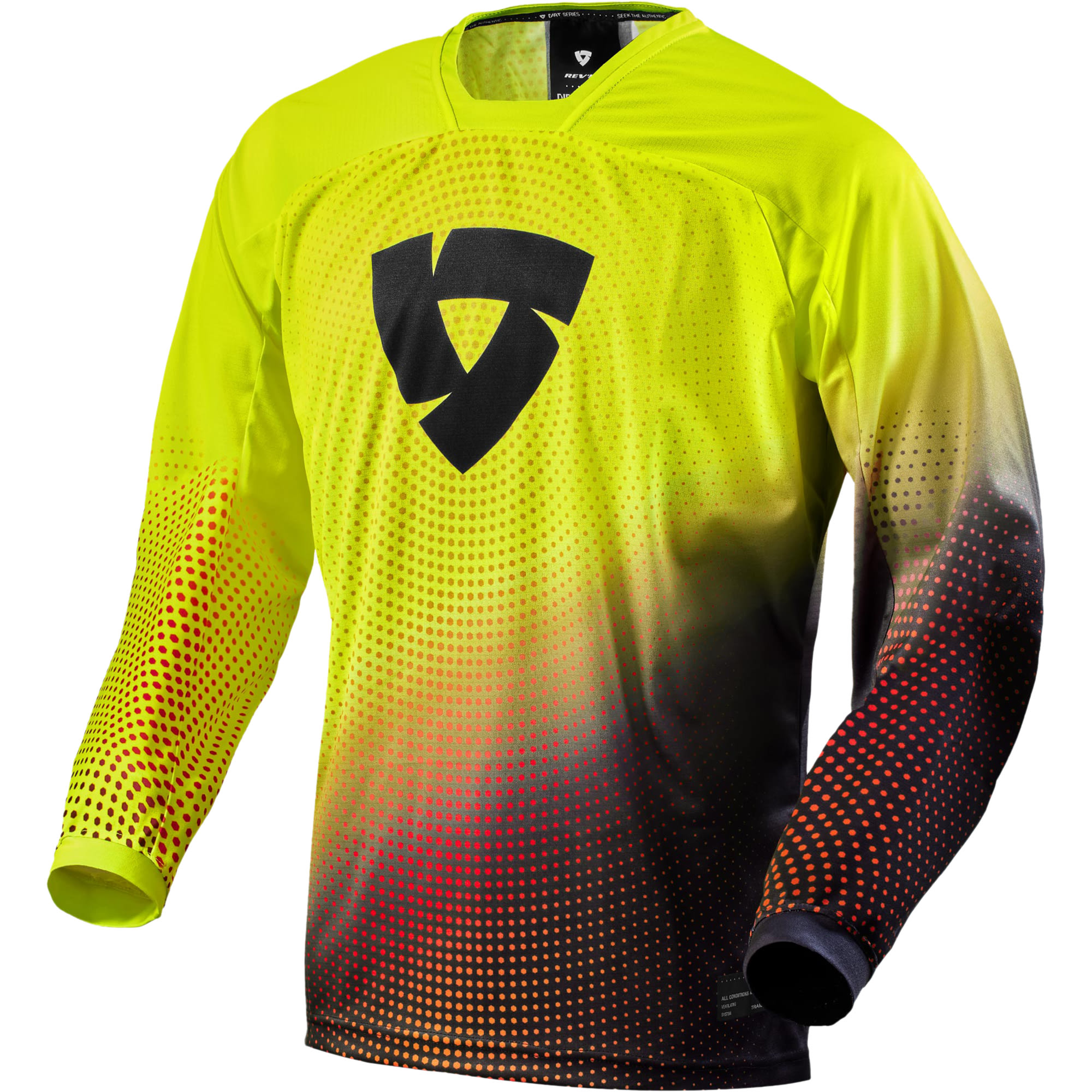 Rev'it Rev'it Seeker Textile Jersey - Yellow