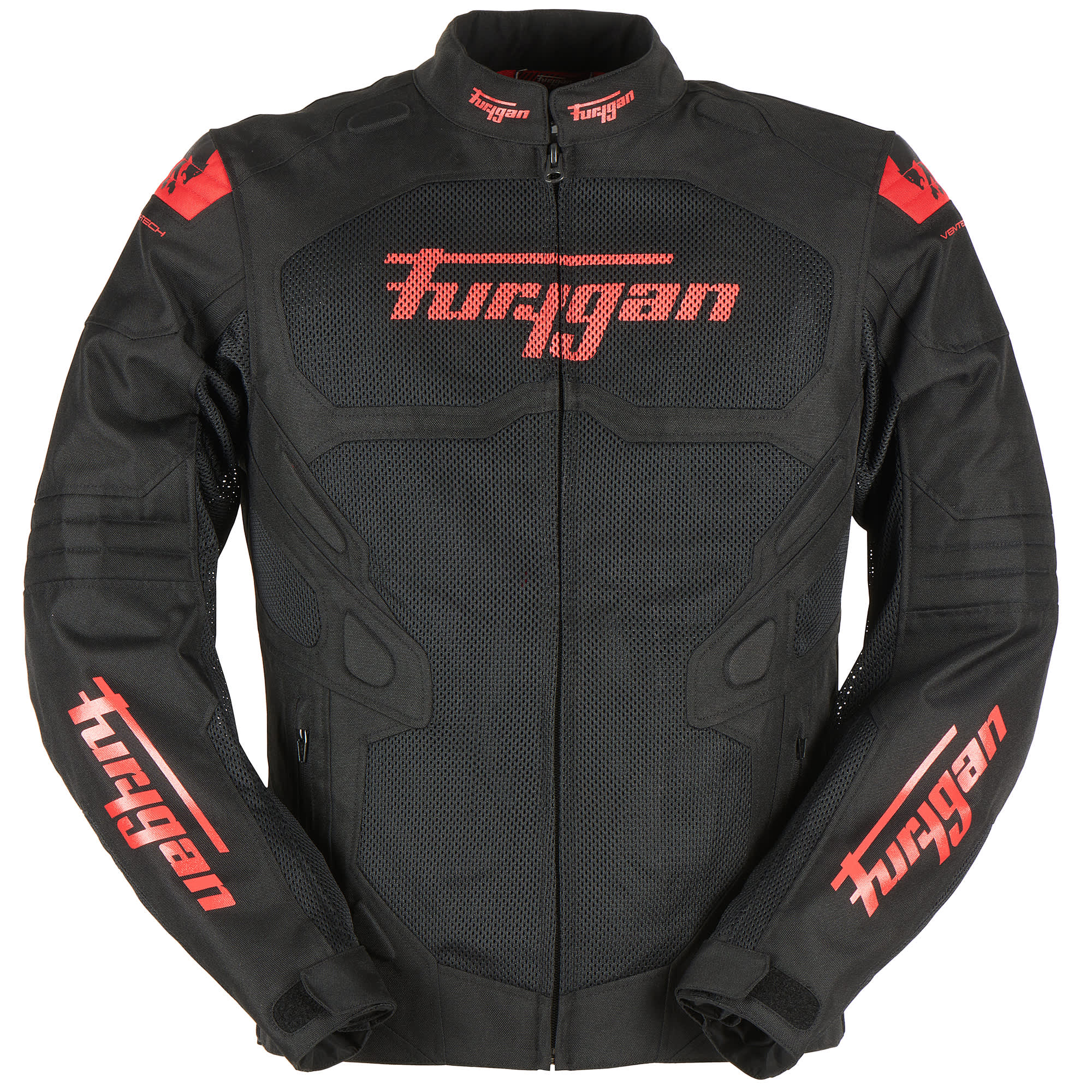 Furygan Furygan Atom Vented Evo Textile Jacket - Black / Red