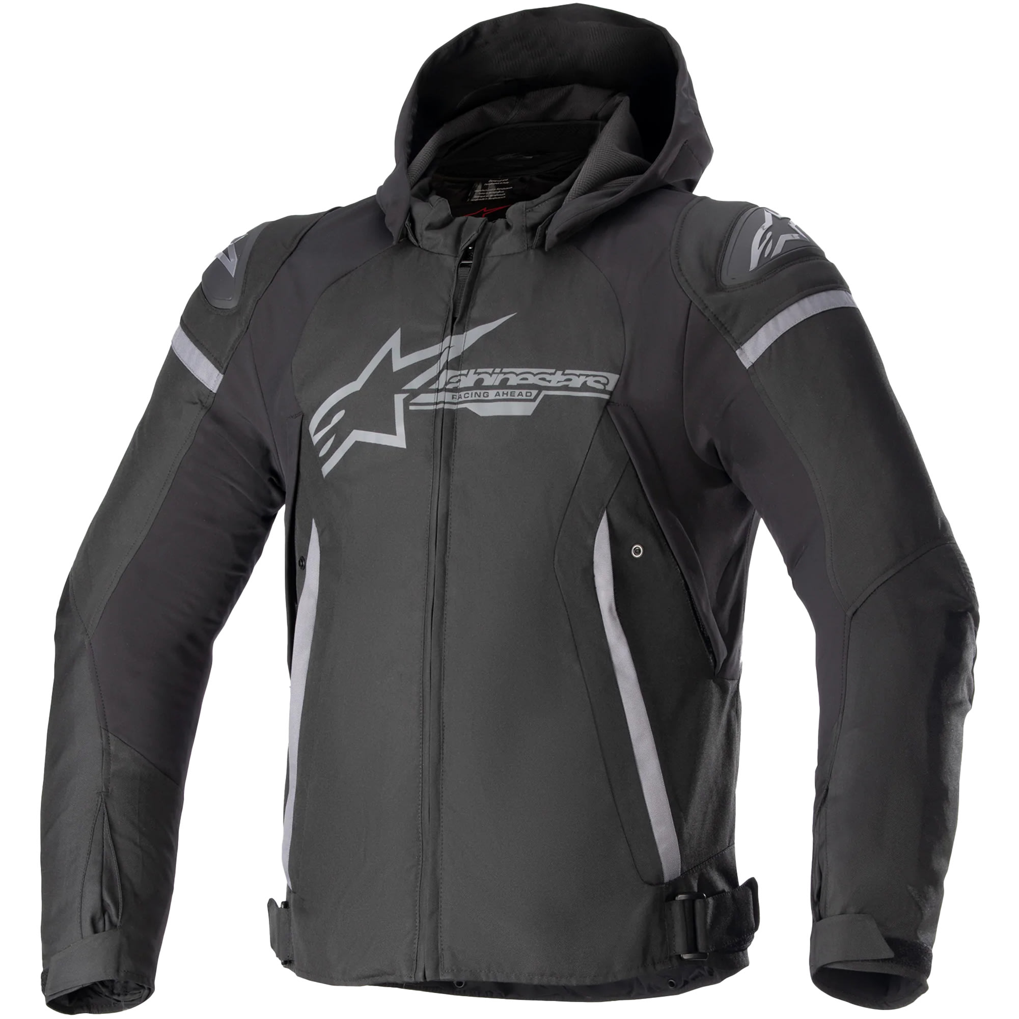 Alpinestars Alpinestars Zaca Waterproof Textile Jacket - Black / Dark Grey