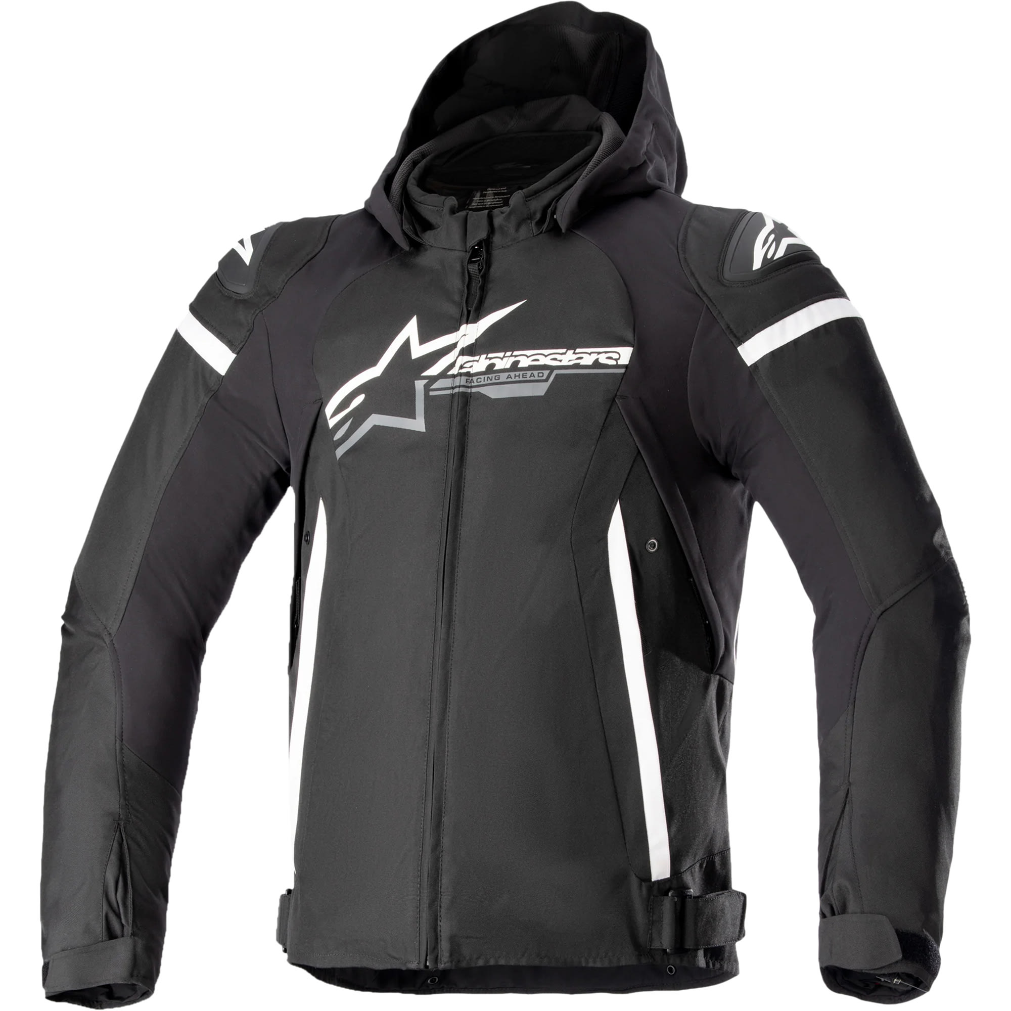 Alpinestars Alpinestars Zaca Waterproof Textile Jacket - Black / White