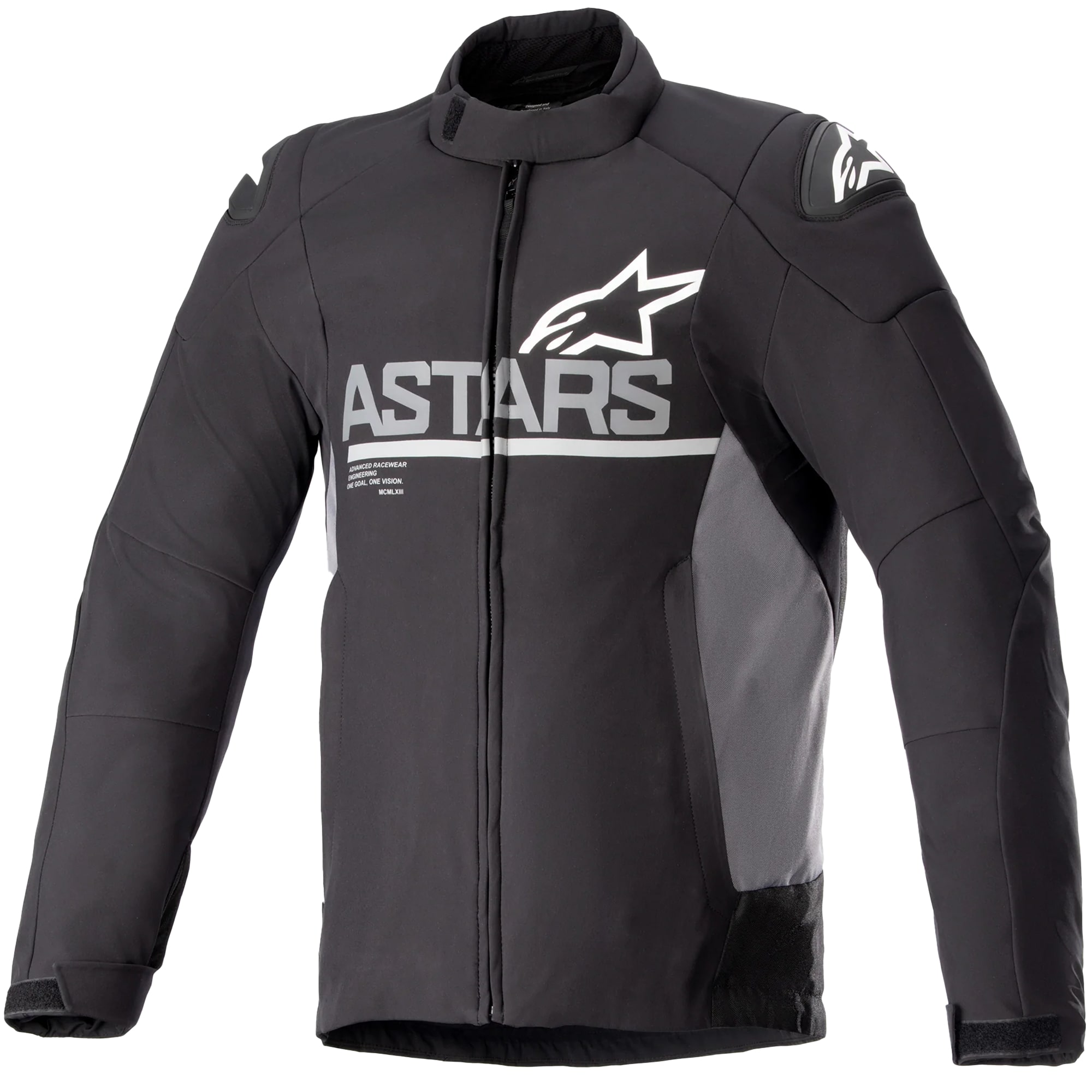 Alpinestars Alpinestars SMX Waterproof Textile Jacket - Black / Dark Grey