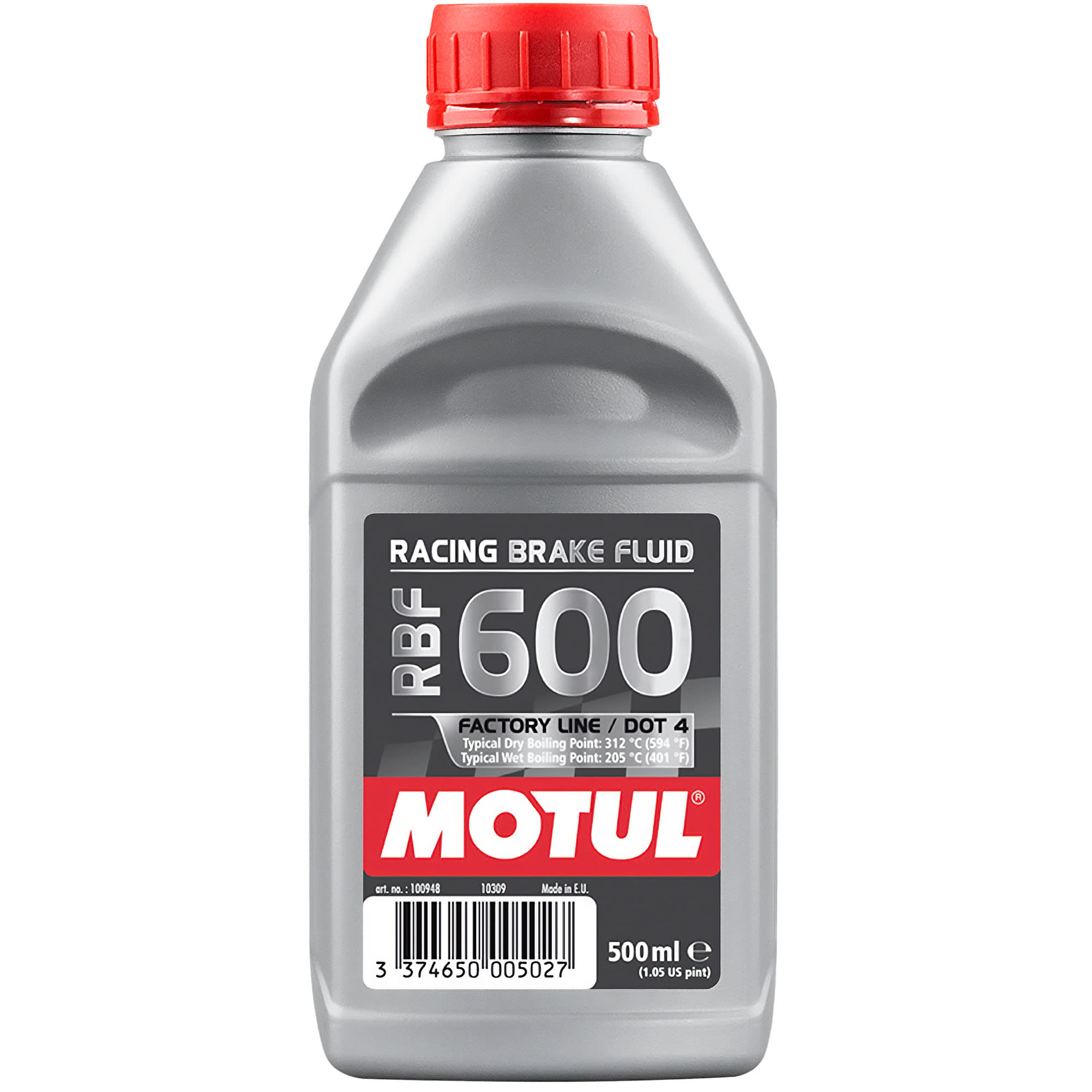 Motul Motul - RBF 600 Factory Line Dot 4 Brake Fluid - 0.5L