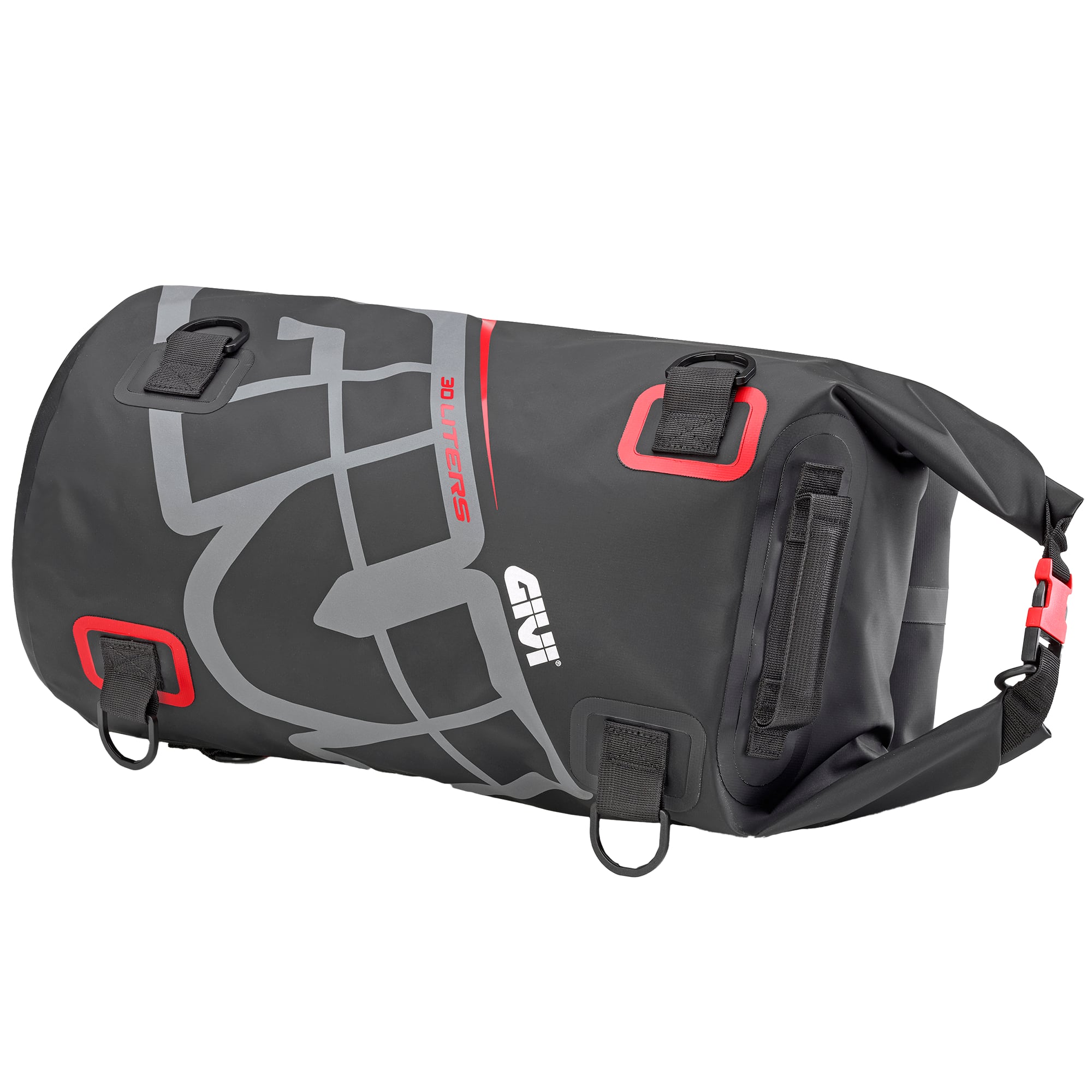 Givi Givi EA114GR 30L Waterproof Cylinder bag - Grey / Red