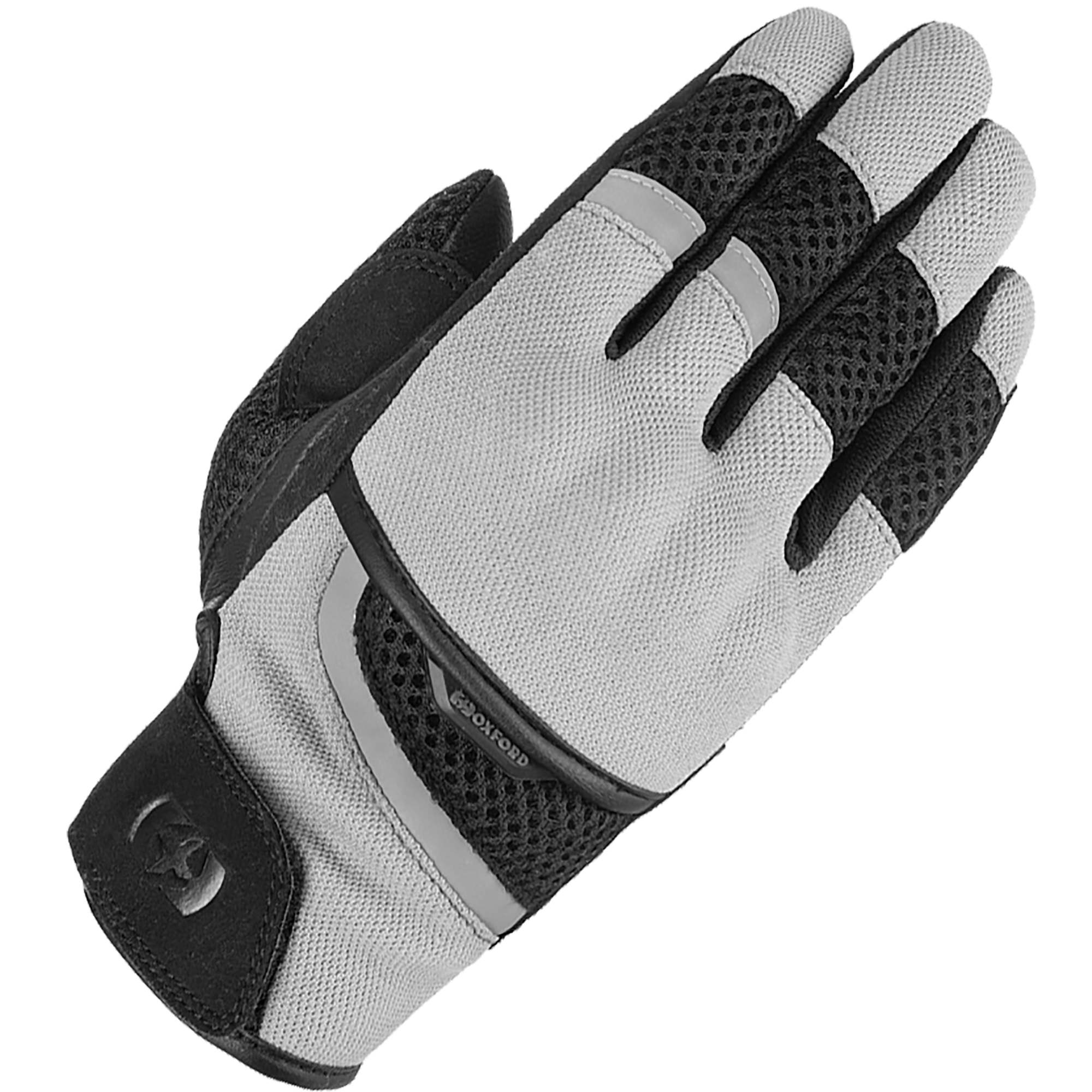 Oxford Clothing Oxford Ladies Brisbane Gloves - Charcoal / White / Black