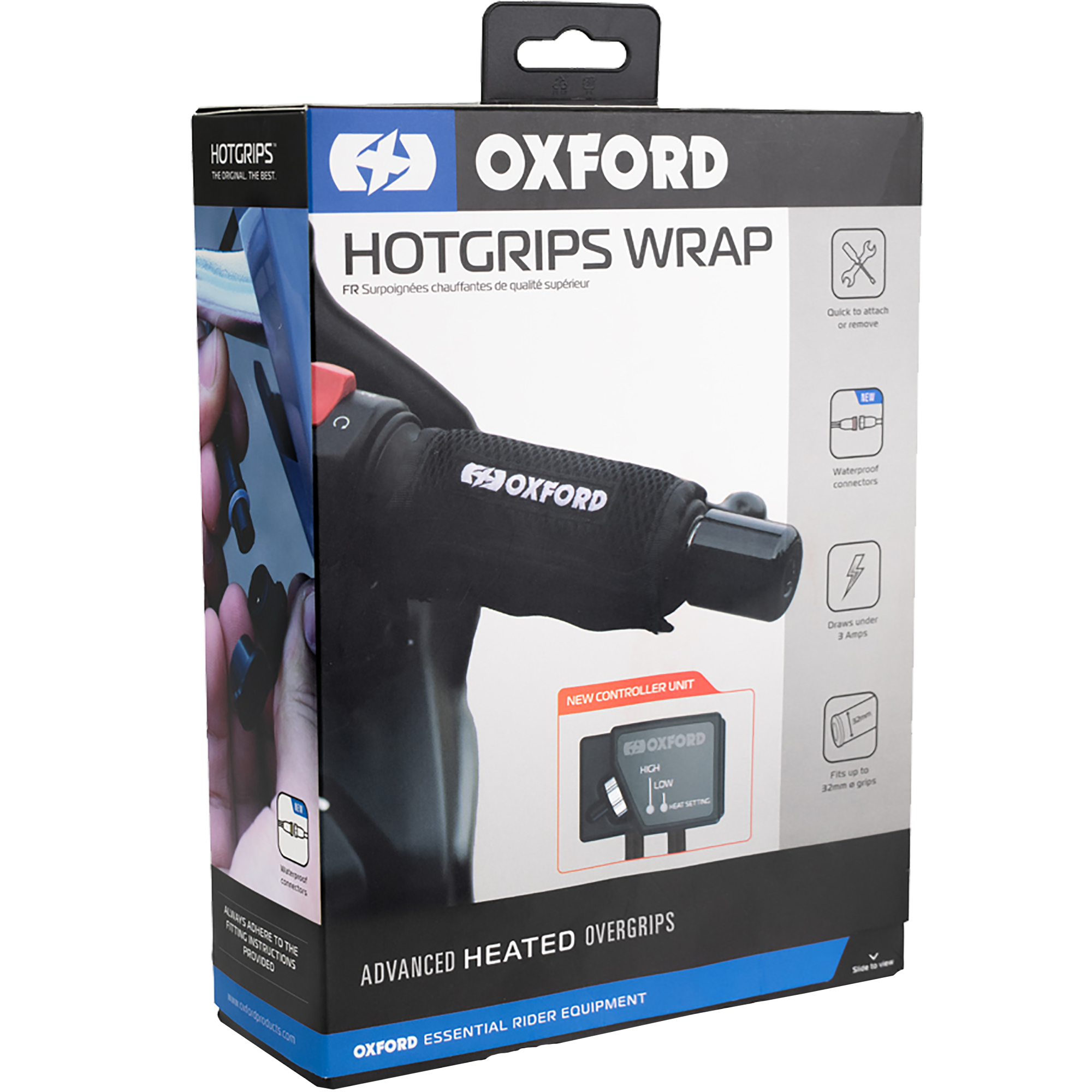 Oxford Oxford Heated Hot Grips Wrap - Advanced Heated Overgrips