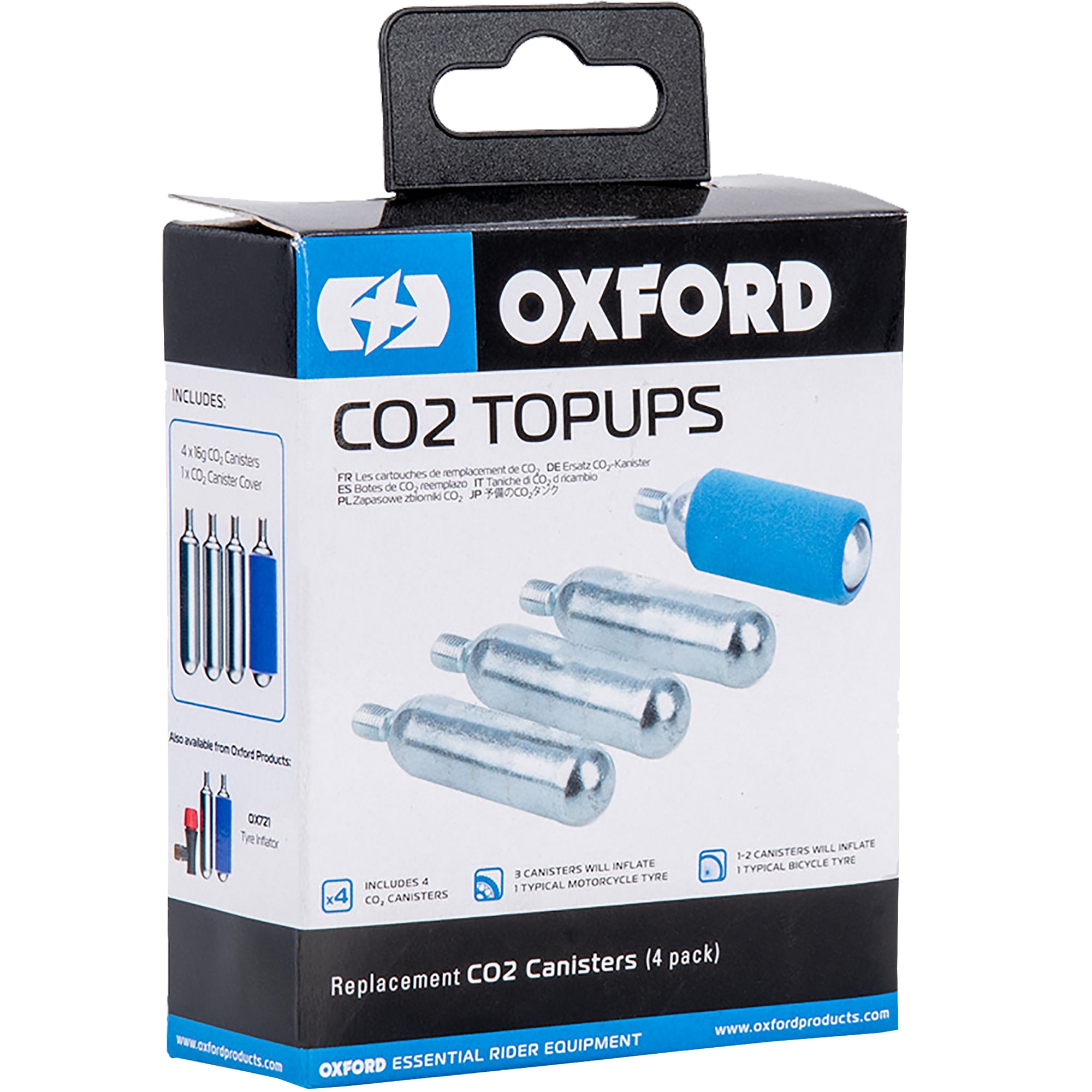 Oxford Oxford CO2 Top-Ups - 4 Pack