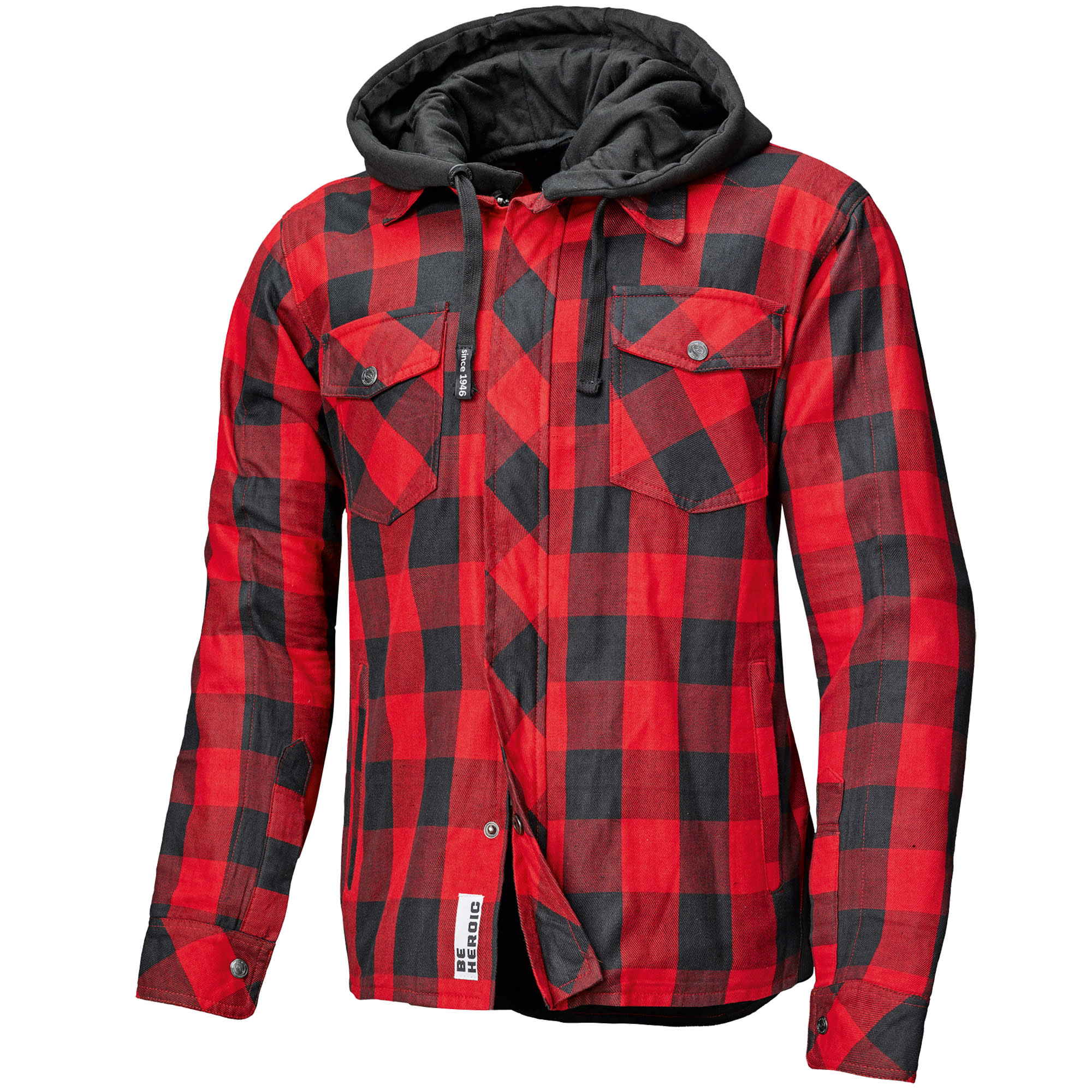 Held Held Lumberjack II Textile Jacket - Black / Red