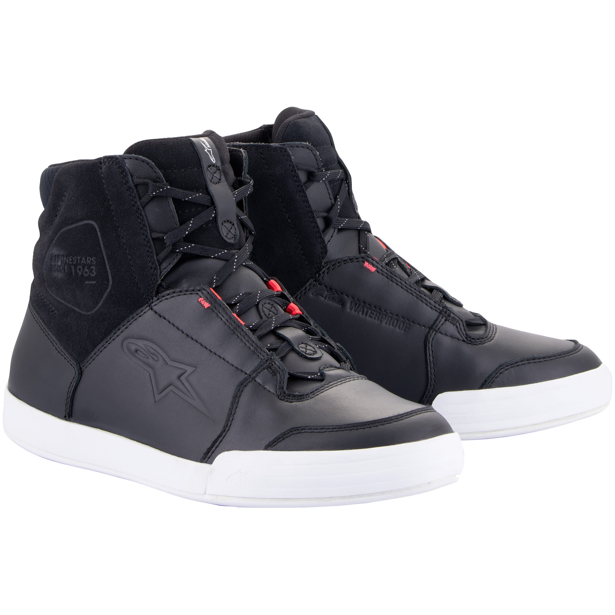 Alpinestars Alpinestars Stella Chrome Waterproof Shoes - Black / White / Diva Pink