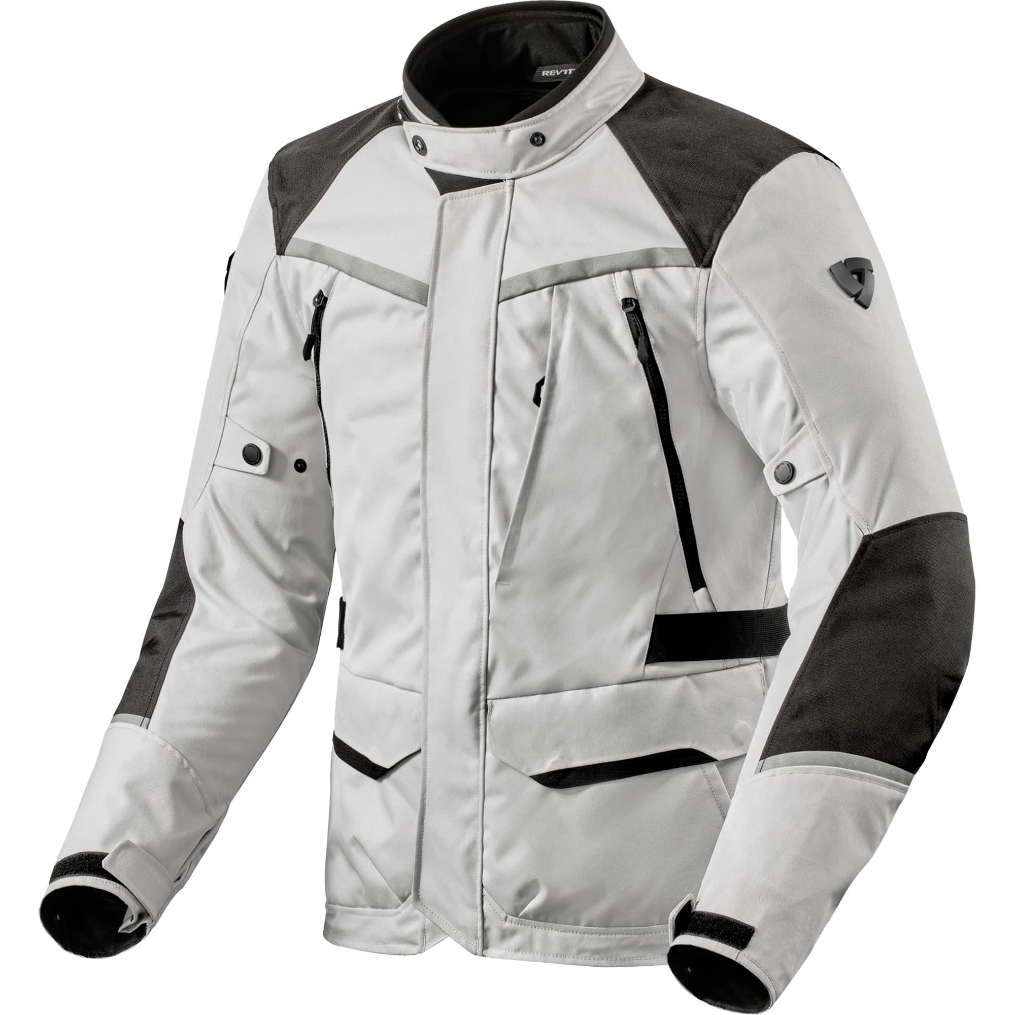 Rev'it Rev'it Voltiac 3 H2O Textile Jacket - Silver / Black