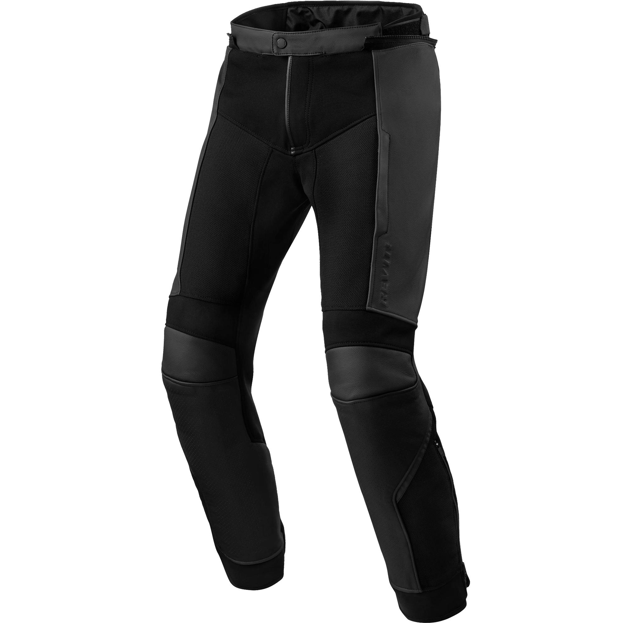 Rev'it Rev'it Ignition 4 H2O Leather Trousers - Black
