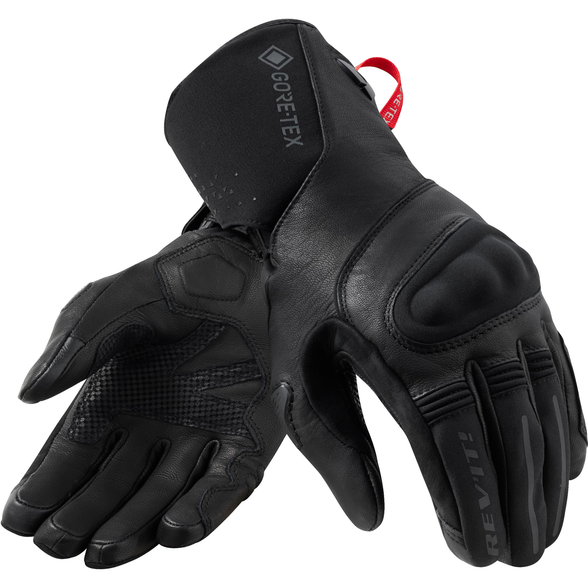 Rev'it Rev'it Lacus Gore-Tex Leather Gloves - Black