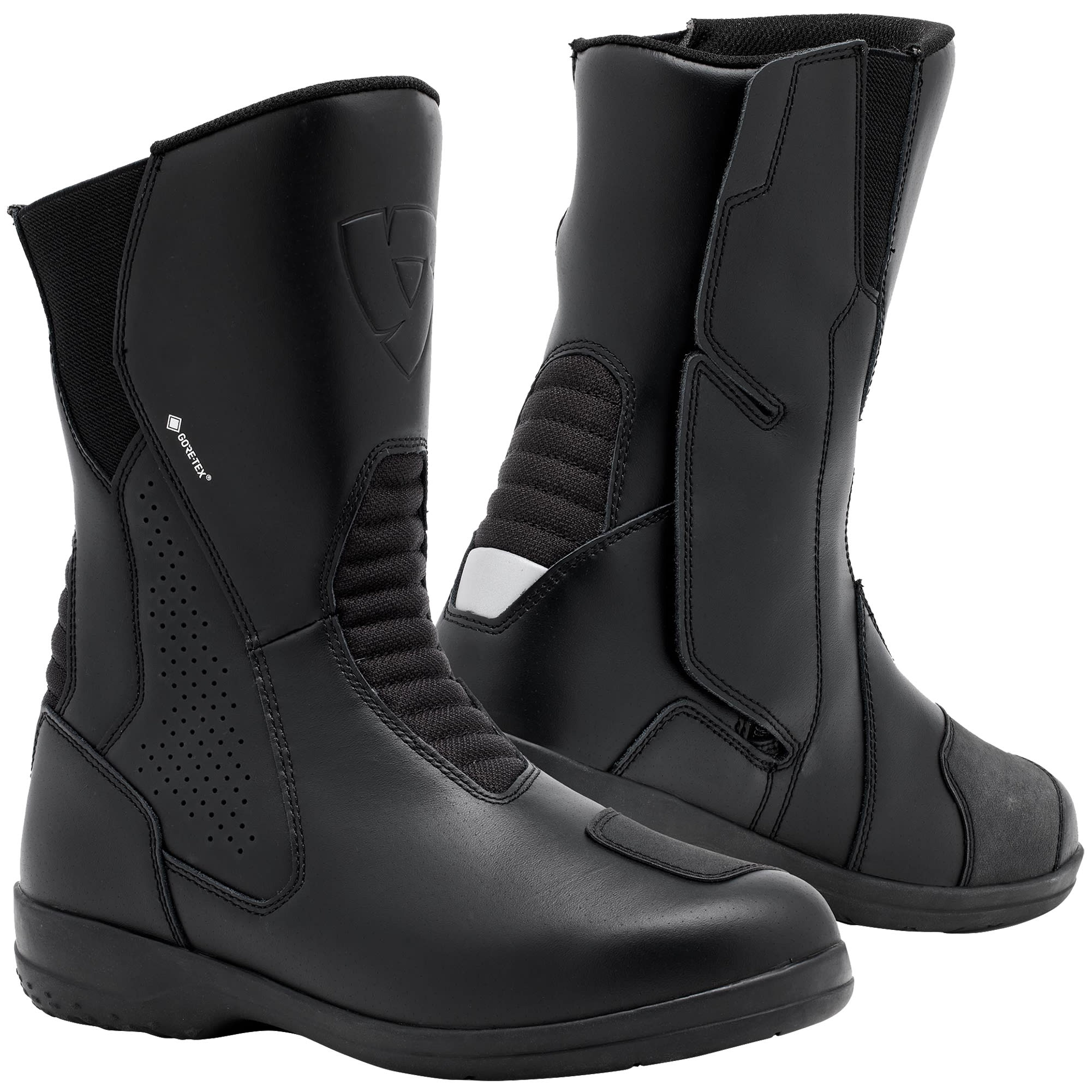 Rev'it Rev'it Ladies Arena Gore-Tex Leather Boots - Black / Black