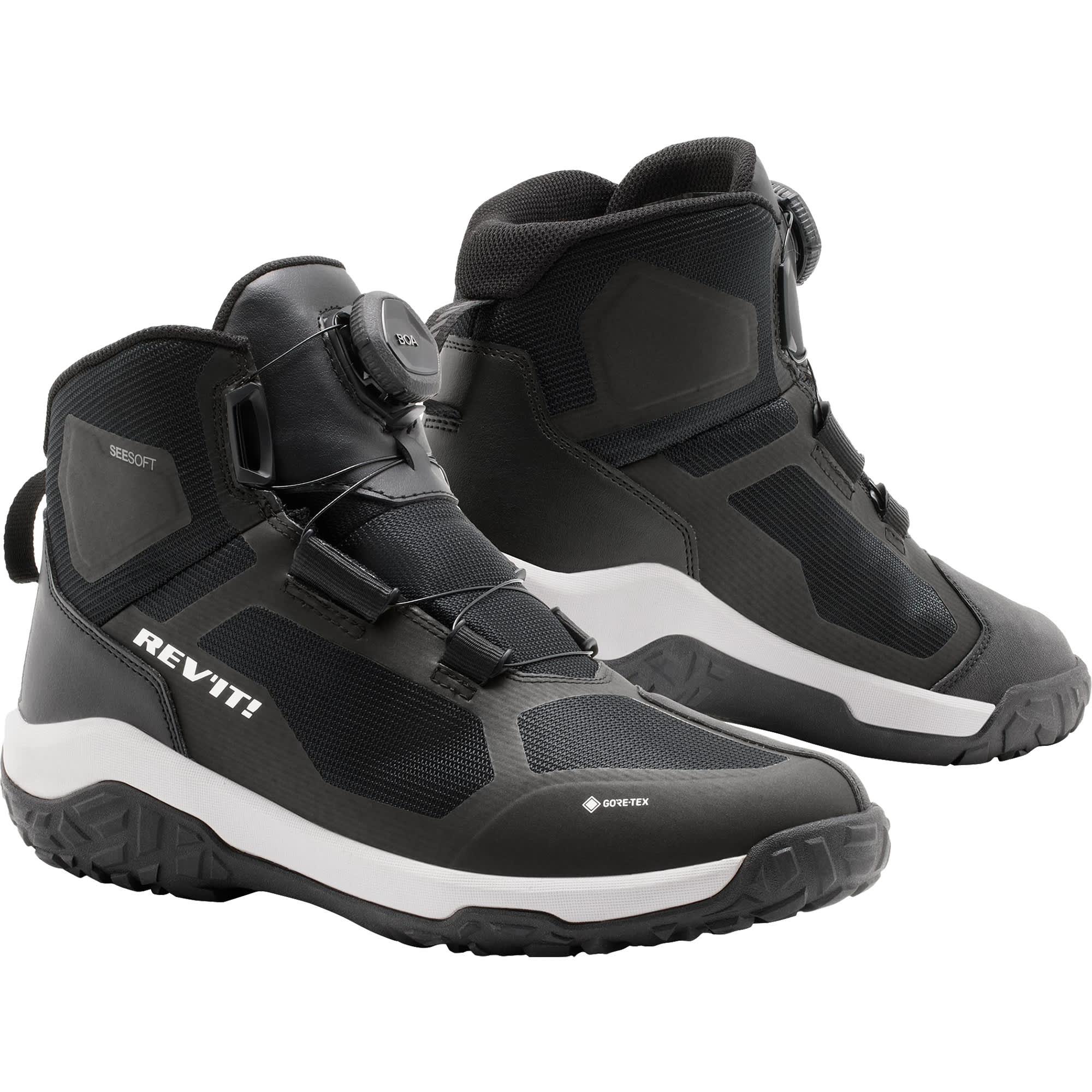 Rev'it Rev'it Breccia Gore-Tex Textile Boots - Black / Black