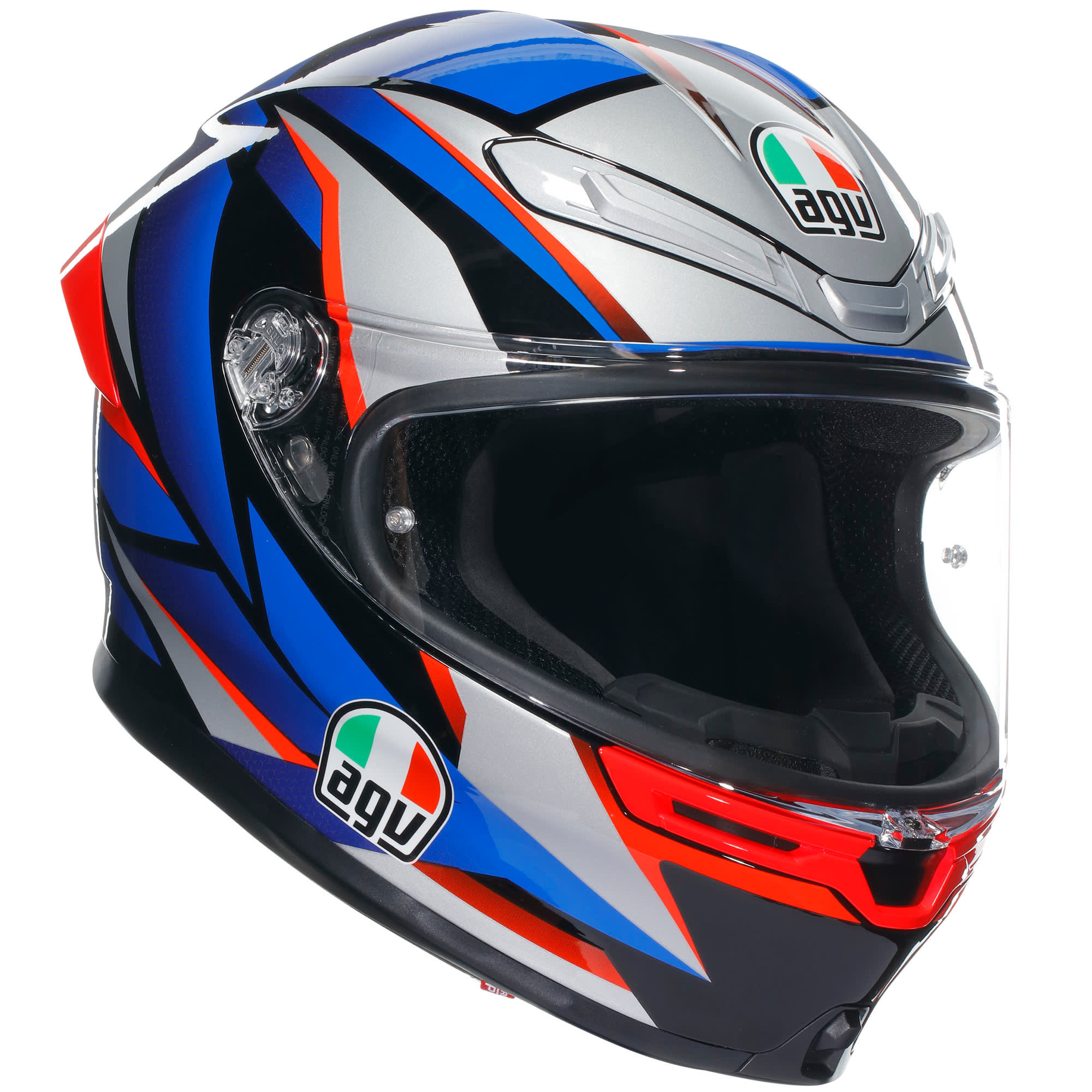 AGV AGV K6 S - Slashcut Black / Blue / Red