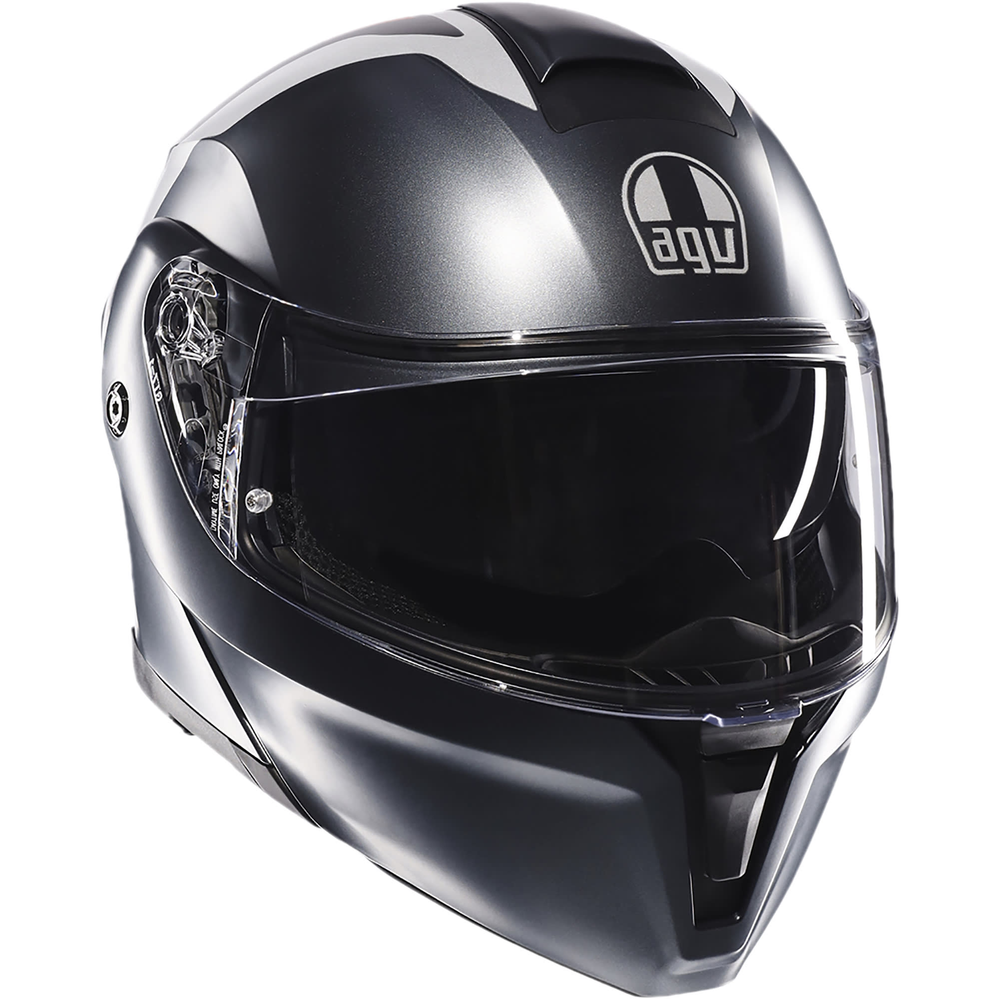 AGV AGV Street Modular - Resia Matt Grey / Silver / Red
