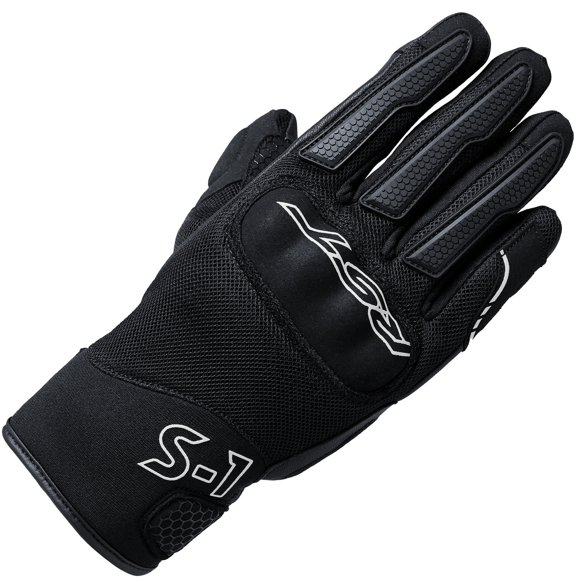 RST RST S1 Mesh CE Gloves - Black / Black / White